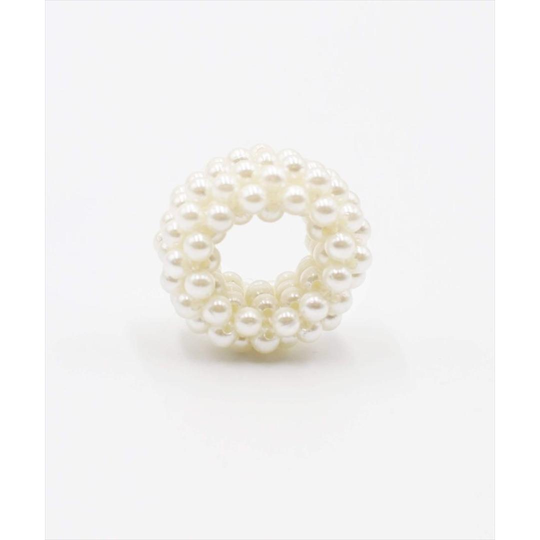 Rora ヘアゴム キッズ 通販 シオリパールヘアゴム 髪ゴム 髪飾り 髪留め パール 女の子 子供 子ども こども おしゃれ かわいい フォーマル カジュアル 大人っぽい 上品 入園式 卒園式 入学式 卒業式 結婚式 パーティー ヘアアレンジ ヘアアクセサリー ホワイト フリー