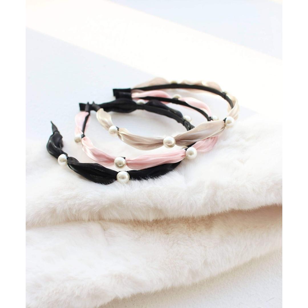 Rora カチューシャ 通販 パール リボン 48522102 髪飾り ヘッドドレス 子供 女の子 フォーマル 可愛い おしゃれ 発表会 入園式 卒園式 入学式 子ども用アクセサリー ヘアアレンジ ヘアーアクセサリー ヘアアクセサリー キッズファッション アトリエゴールド フリー