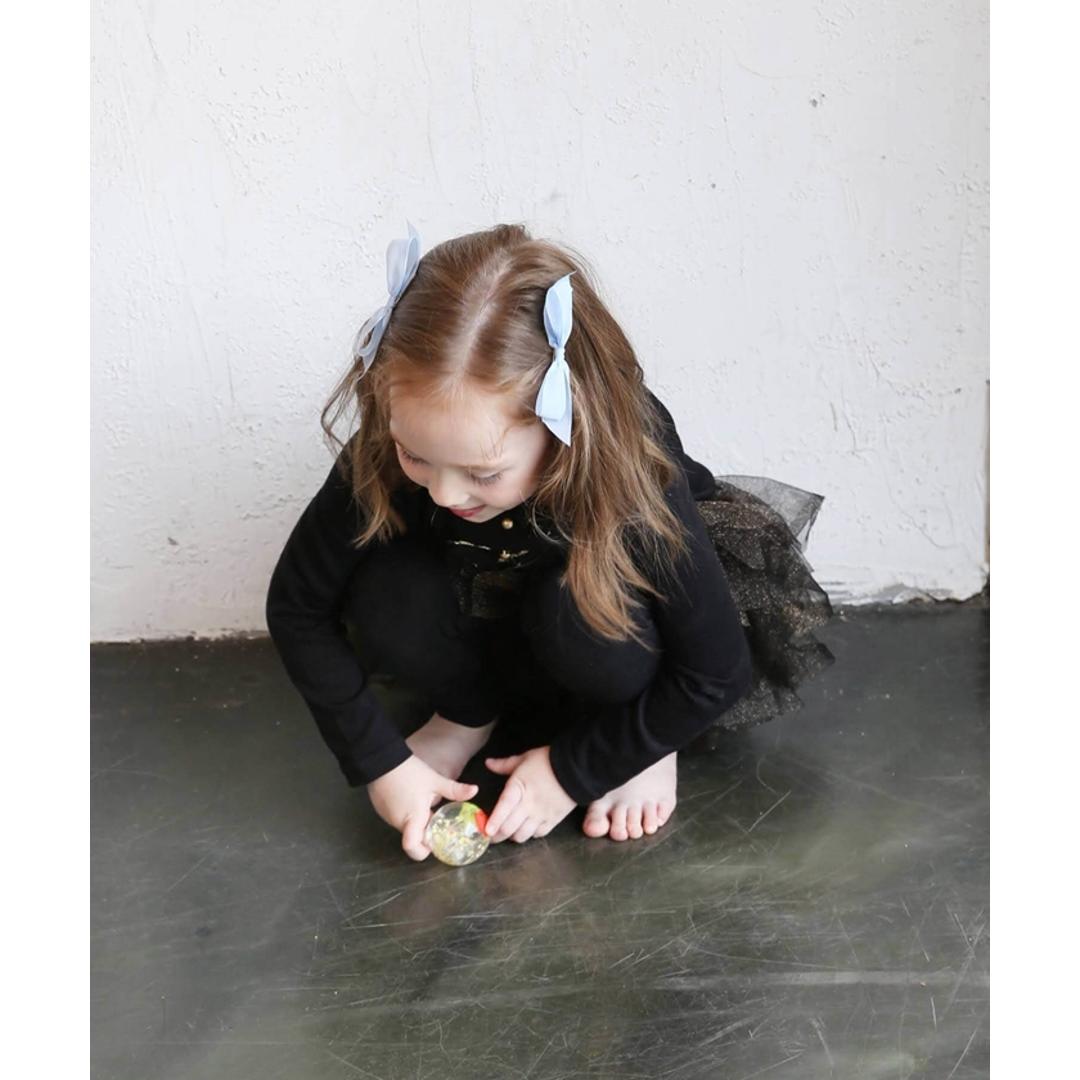 Rora ヘアクリップ キッズ 2個セット 通販 ヘア クリップ 68412302 モーニングリボンクリップ リボン 子供 女の子 大人っぽい 卒園式 入学式 結婚式 発表会 おしゃれ かわいい オシャレ 可愛い ヘアーアクセサリー ヘアアクセサリー キッズファッション ブラック フリー