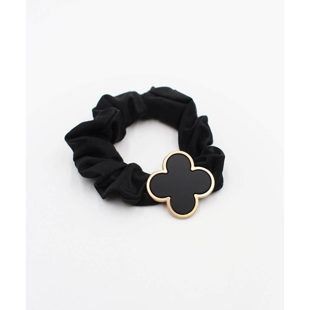 ヘアゴム 子供 クローバー ベロア 通販 シュシュ 髪飾り キッズ 子ども 女の子 卒園式 入園式 入学式 卒業式 フォーマル 結婚式 ピアノ発表会 かわいい おしゃれ シンプル 可愛い ヘアアレンジ ヘアーアクセサリー ヘアアクセサリー キッズファッション ブラック フリー