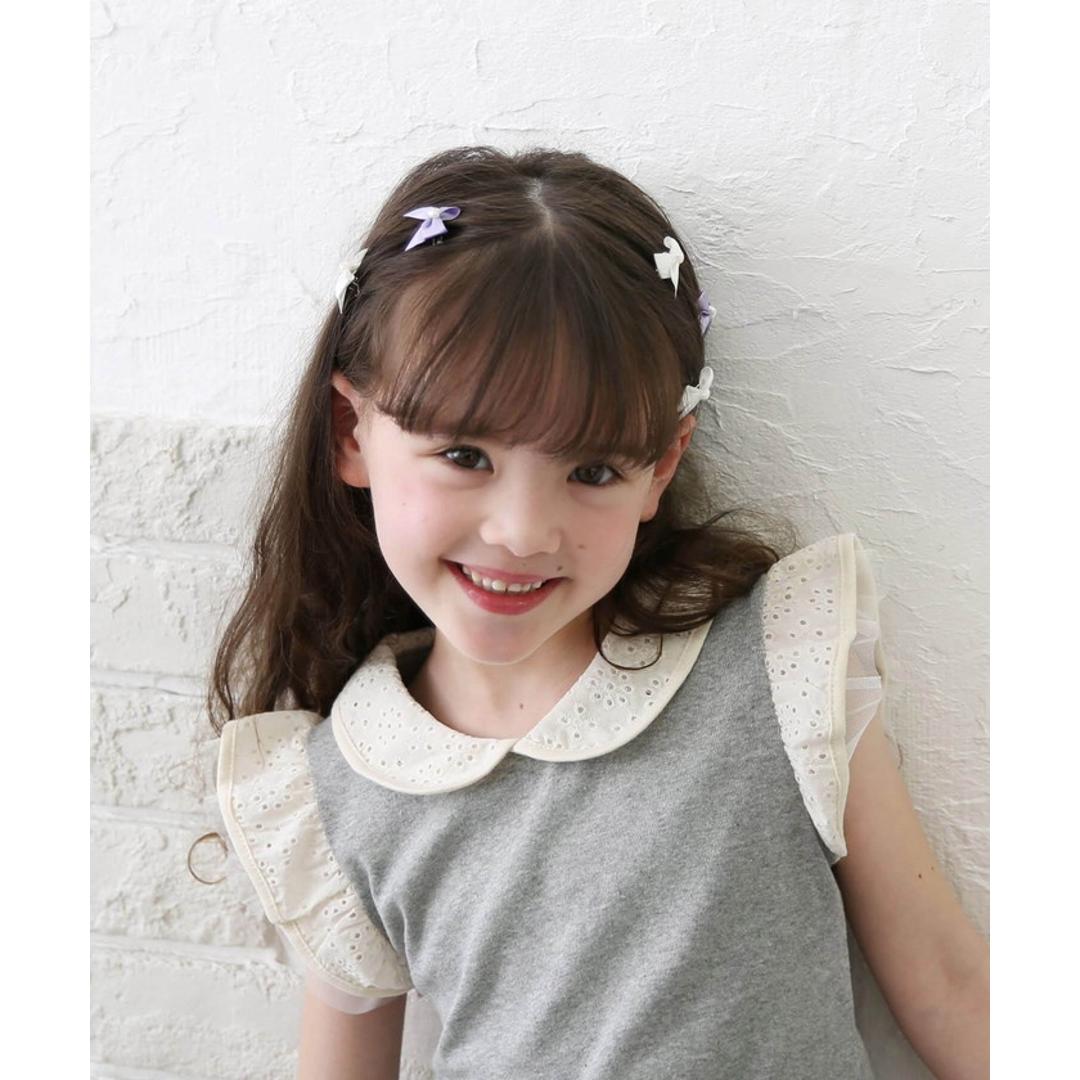 Rora ヘアクリップ キッズ 通販 ローラ スモールシック ヘアピン 髪飾り 髪留め リボン パール ハート 発表会 結婚式 卒園式 入学式 女の子 女子 かわいい おしゃれ 子供 子ども こども ヘアーアクセサリー ヘアアクセサリー キッズファッション ブラック フリー