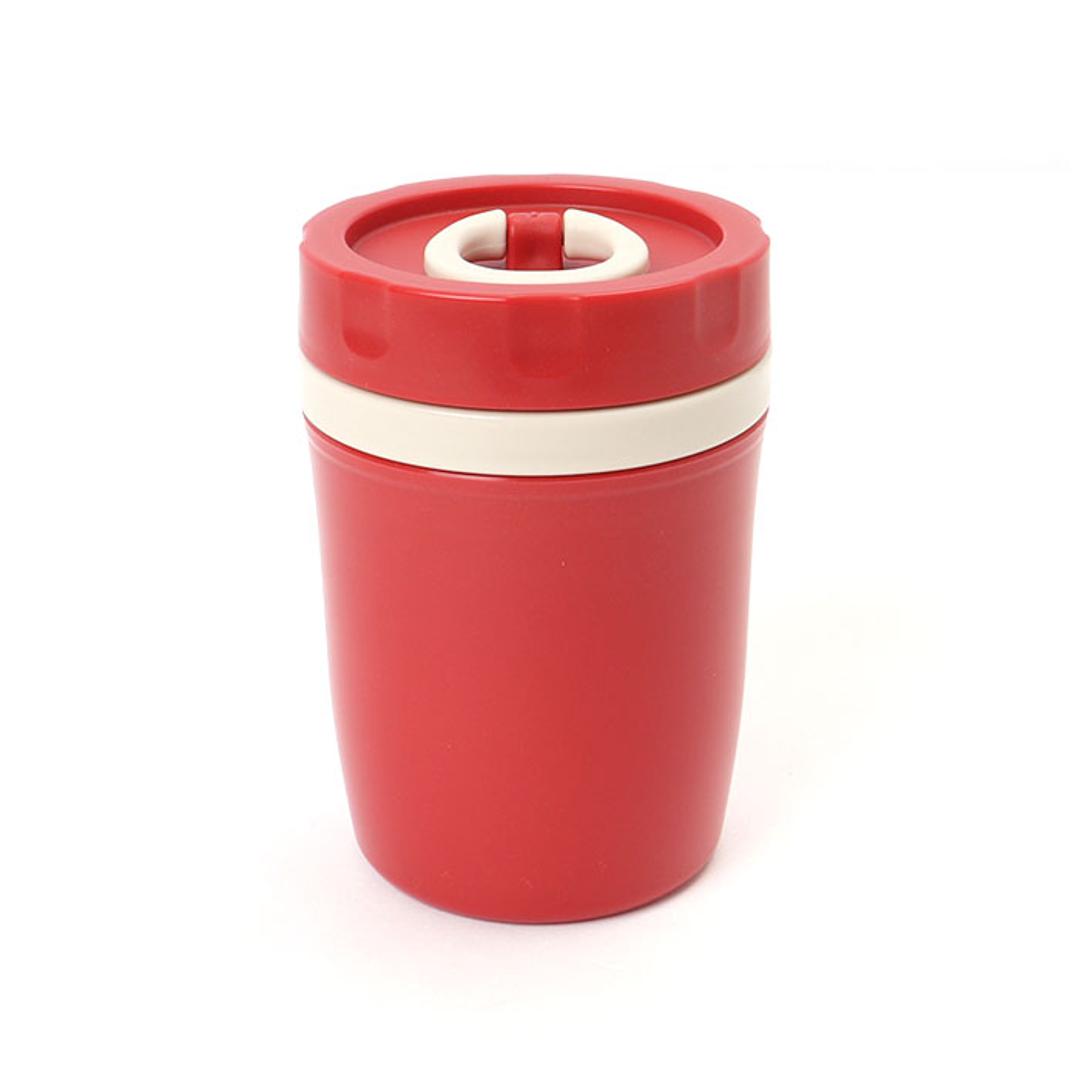 スープジャー 300ml 通販 二重構造 アクティブフードポット フードポット 小 スープポット フードジャー ランチジャー お弁当 電子レンジ キッチン用品 台所用品 おしゃれ シンプル ピクニック 日用品 プチギフト レッド ・