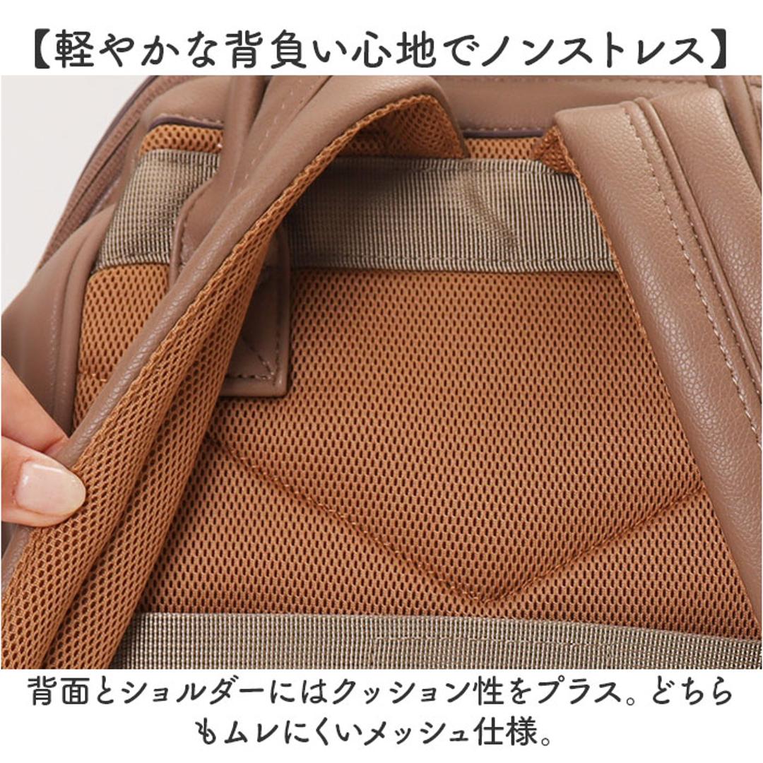 アネロ リュック anello ATB4951 通販 リュックサック バックパック デイパック レディース メンズ 小さめ 通学 通勤 A4 大容量 おしゃれ きれいめ PC パソコン 背面ポケット キャリーオン Re:RETRO リ:レトロ レディースバッグ GY.グレー ・