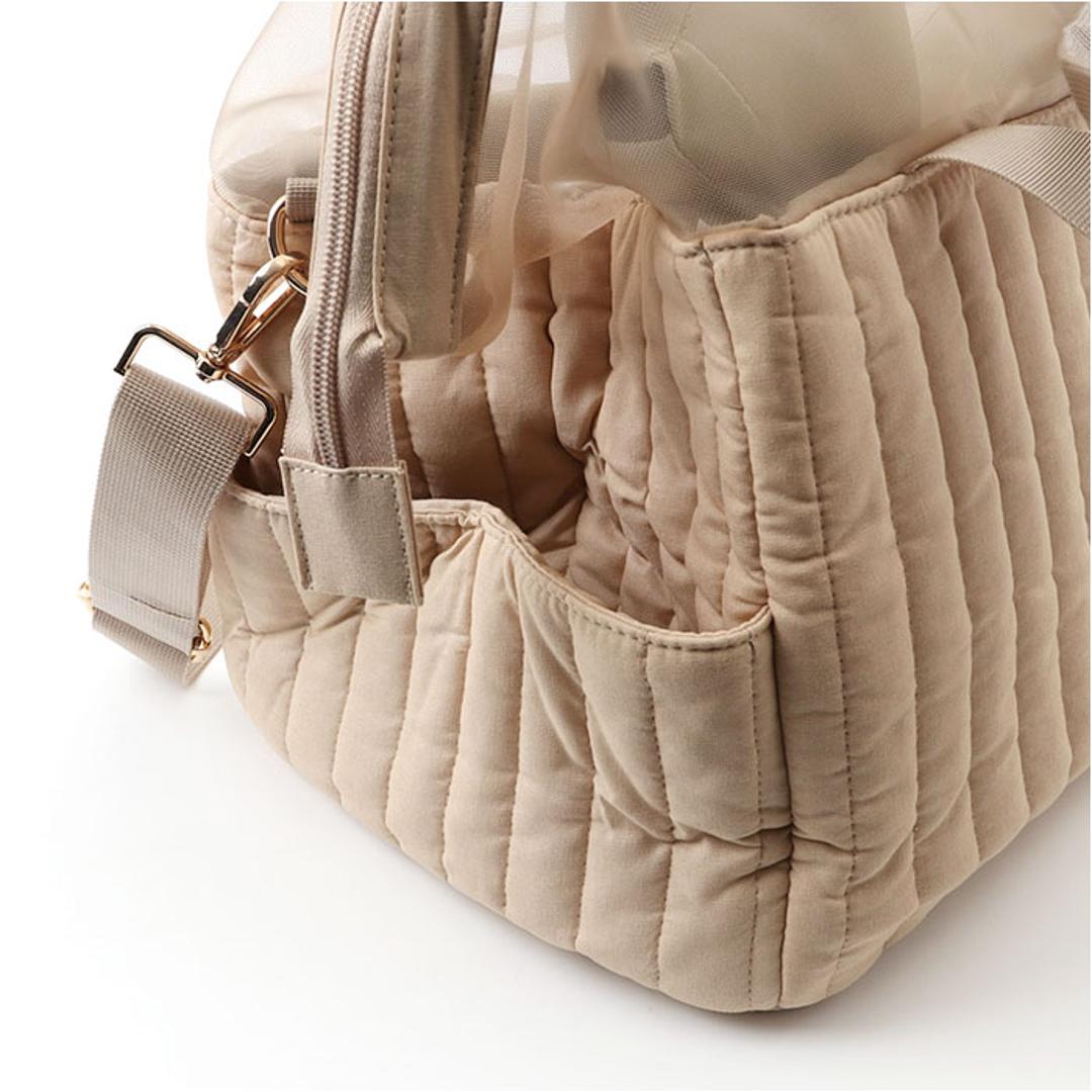 ペットキャリーバッグ 通販 ペットキャリー ペット キャリー キャリーバッグ キャリーケース ドライブキャリー 小型犬 犬 猫 折りたたみ お出かけ 旅行 通院 防災 NATURAL design ナチュラルデザイン 可愛い かわいい おしゃれ グレー ・