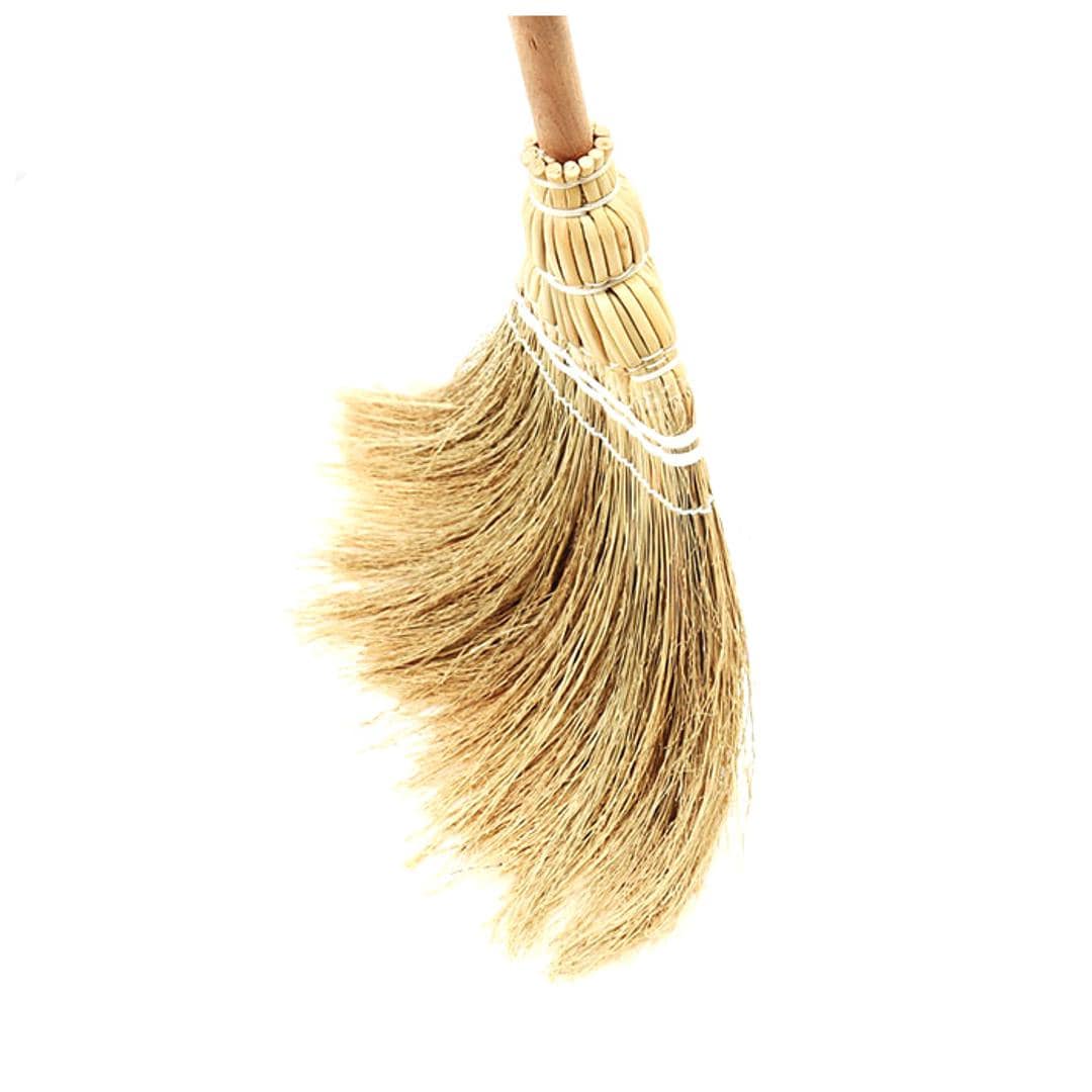 ほうき 室内 通販 ショート ホウキ 掃除グッズ 掃除 かわいい 可愛い Broom ブルーム 室内 ポップ 玄関 子供 天然素材 おしゃれ オシャレ ナチュラル ブラック ブラウン グレー ナチュラル ミックスブラック ミックスブラウン ミックスグレー ミックス 生活雑貨 デザイン ナチュラル ・