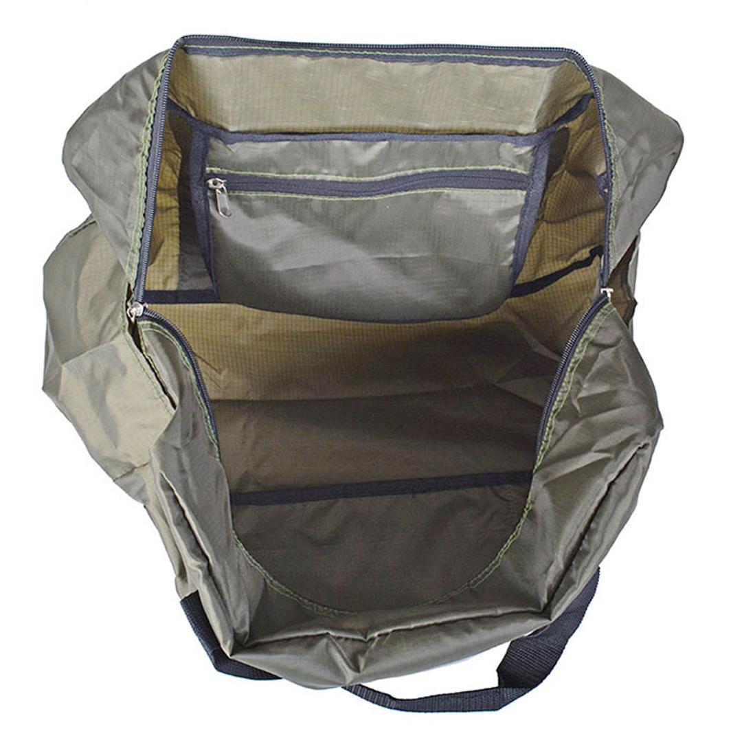 ボストンバッグ 折りたたみ 大容量 通販 キャリーオンバッグ 40L ボストンバック 折り畳み パッカブル バッグ キャプテンスタッグ 1336 CAPTAIN STAG サブバッグ 軽量 エコバッグ おしゃれ かわいい コンパクト 旅行 ブランド ポリエステル ブラック ・