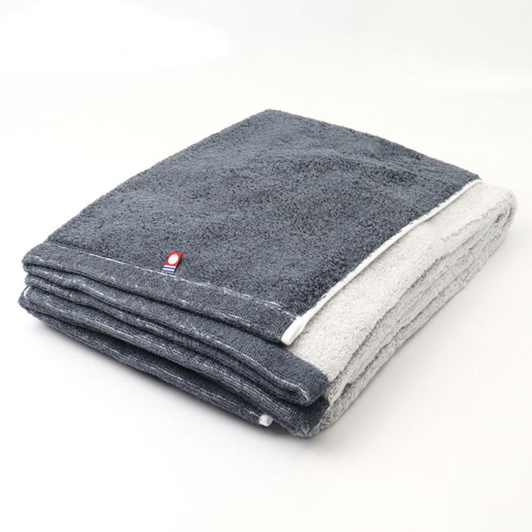 今治タオル バスタオル 大判 通販 国産タオル 日本製 今治 バス タオル 大判バスタオル 今治バスタオル ビッグバスタオル コットンタオル 綿100% コットン 厚手 速乾 乾きやすい リバーシブル COREV-BB 新生活 挨拶 バス用品 日用品雑貨 ミモザ/グレー ・