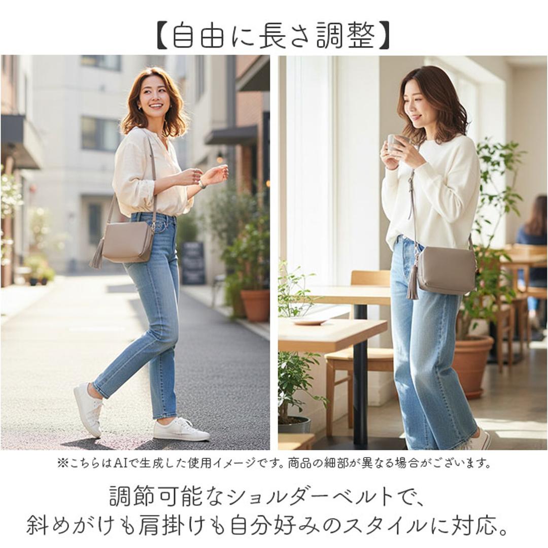 ショルダーバッグ レディース 小さめ 通販 斜めがけバッグ 斜め掛け 斜めがけ スクエアショルダーバッグ 肩掛け バッグ ボックス型 フリンジ 軽量 軽い 通勤 大人 上品 モノピア ギフト シンプル かわいい おしゃれ BLACK ・