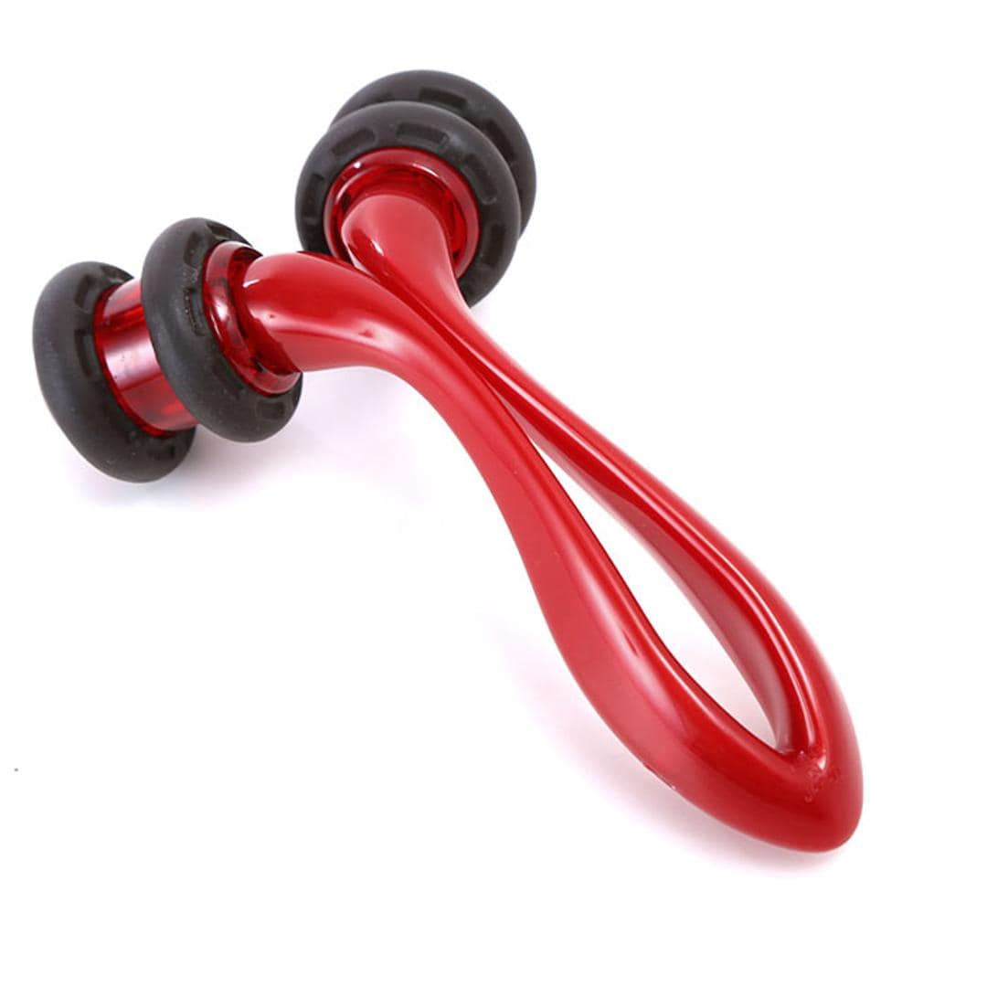 マッサージ ローラー 通販 リフトレージュ フェイスローラー フェイスマッサージ 太もも 足 顔 ウエスト 美顔ローラー ハンディマッサージャー お風呂 バスタイム エイジングケア 赤外線 美容 ボティローラー 遠赤外線 ホームエステ ベス工業 レッド ・