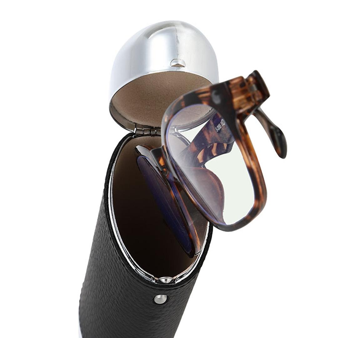 FRUH フリュー 眼鏡ケース 通販 メガネケース ペンケース おしゃれ グラスケース 眼鏡入れ めがね入れ メガネ入れ ケース 収納 眼鏡 めがね メガネ 本革 本革巻き 牛革 コンパクト メンズ レディース 大人 男女兼用 ギフト 贈り物 漆黒 ・