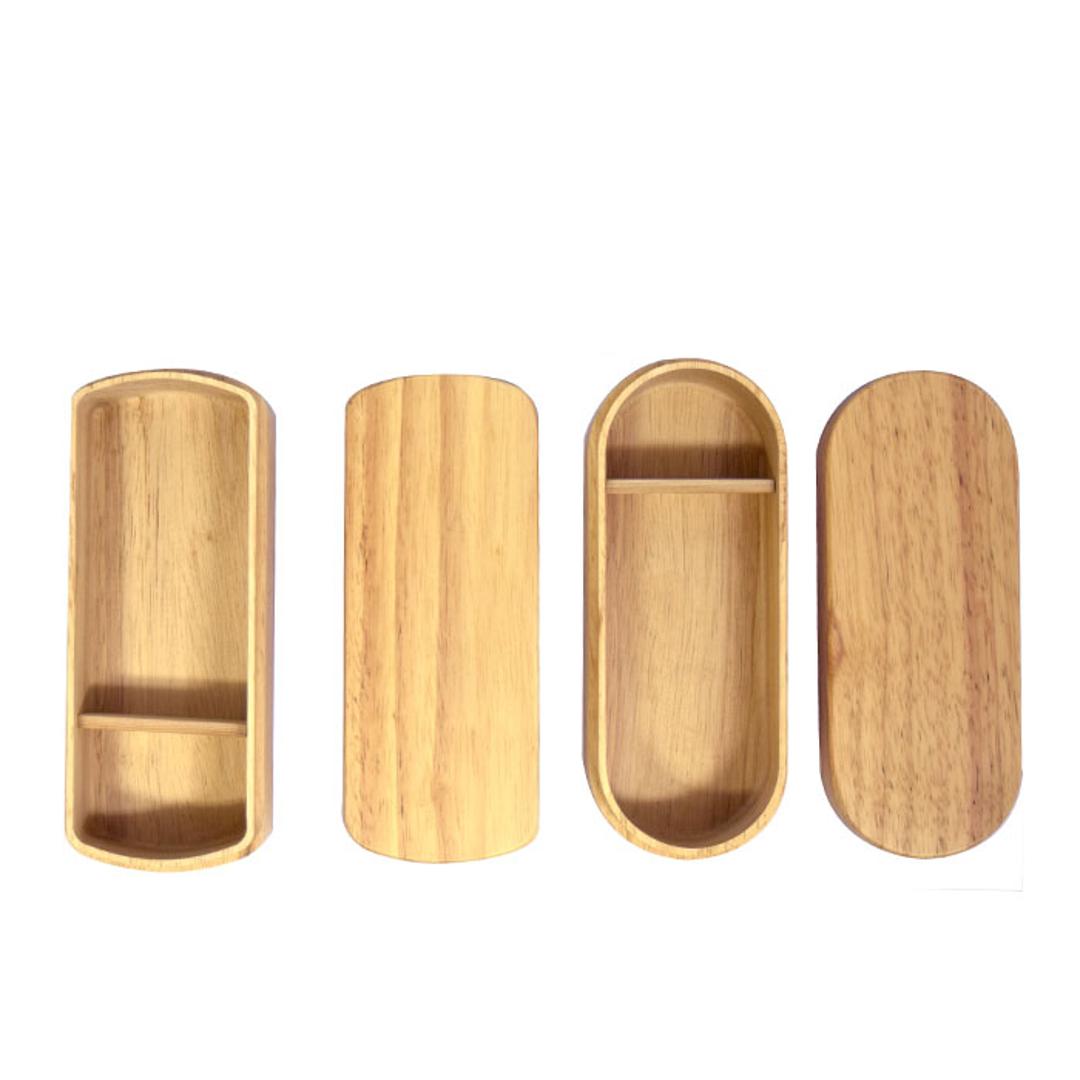 弁当箱 スリム 1段 通販 お弁当箱 一段 ランチボックス 弁当 箱 仕切り付き 木目 木製 天然木 かのりゅう 大人 女子 男子 ナチュラル シンプル おしゃれ オシャレ オフィス ランチタイム レディース メンズ お弁当グッズ 弁当用品 キッチン用品 こばん ・