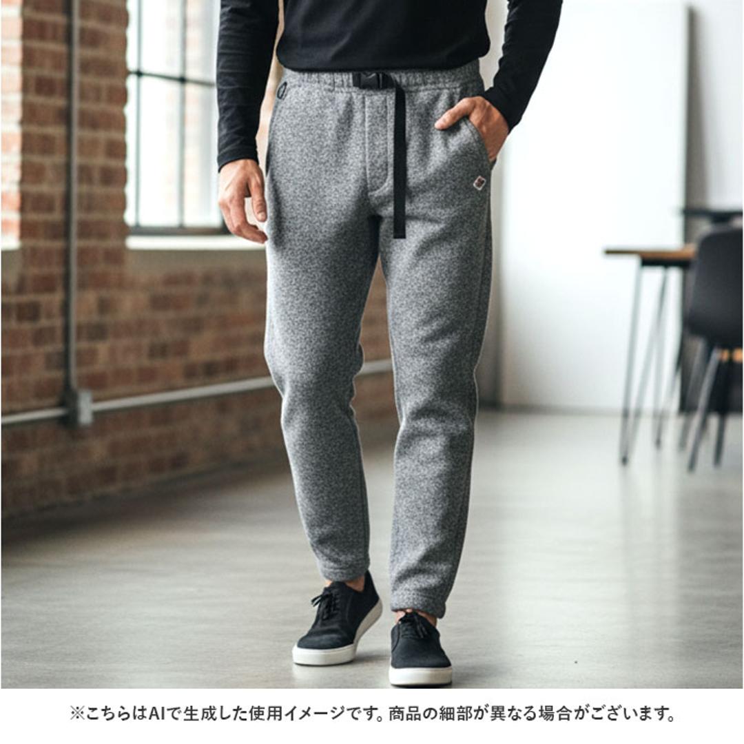 JEMORGAN パンツ JB262-54C ジェーイーモーガン 通販 クライミングパンツ ニットフリース 長ズボン ロングパンツ フリースパンツ ボトムス メンズ ストレッチ 軽量 軽い カジュアル アウトドア 冬 秋冬 暖かい ブランド 男性 紳士 杢グレー Mサイズ