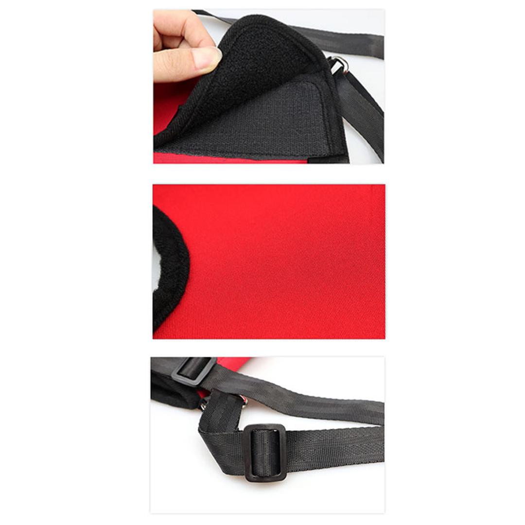 犬 介護 ハーネス 通販 老犬介護用品 歩行補助 介護ハーネス 大型犬 中型犬 小型犬 簡単装着 シニア犬 歩行補助ベルト 介護用品 散歩 リハビリ 犬用 いぬ ペット グッズ ペット用品 レッド 【即日発送】前足Sサイズ