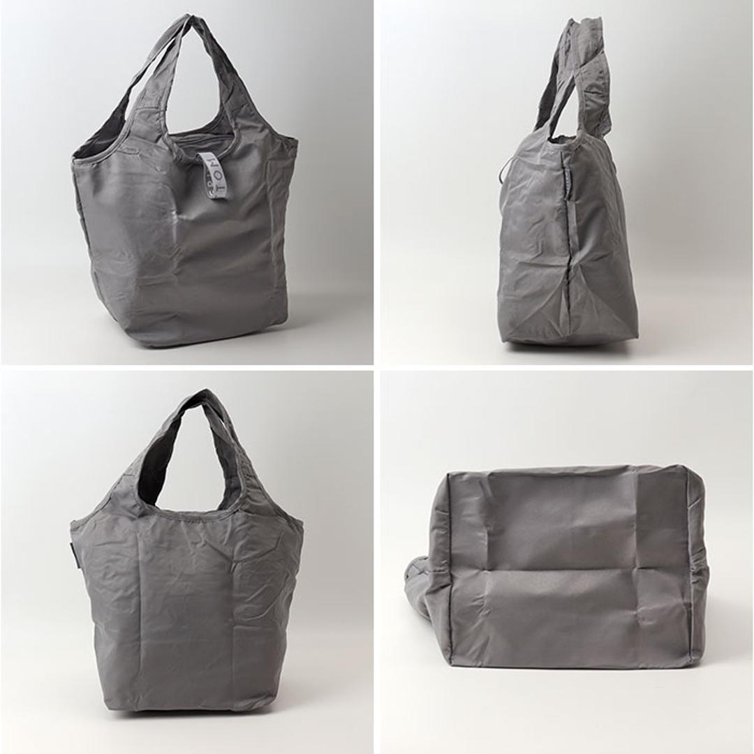 MOTTERU モッテル エコバッグ 折りたたみ 通販 エコバック コンパクト おりたたみ 折り畳み 買い物バッグ 買い物バック 入れやすい 出しやすい 使いやすい トート 手提げ クルリト 保冷バッグ 保冷バック 約13L 日常使い シンプル 無地 ネイビー ・