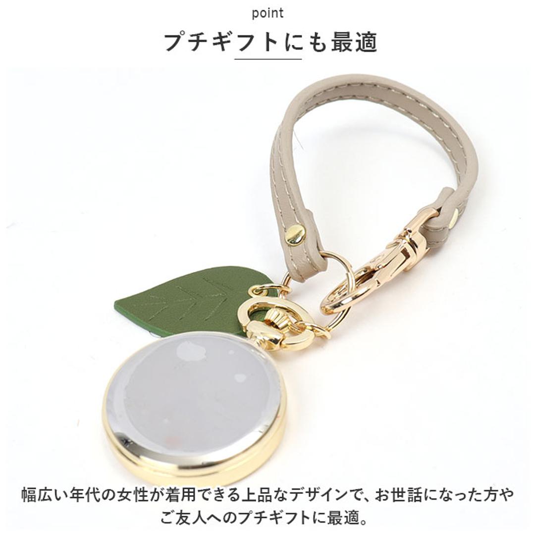 時計 キーホルダー ムーミン 通販 バッグにつける キーチェーンウォッチ ストラップウォッチ ストラップ ウォッチ かわいい おしゃれ レディース シンプル 中学生 高校生 20代 30代 40代 アナログ 受験 試験 日本製ムーブ MOM018 懐中時計 グレー ・