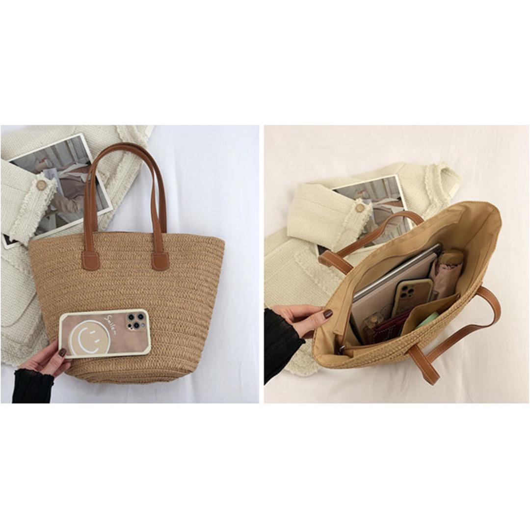 かごバッグ ハンドバッグ レディース 通販 カゴバッグ ビーチバック かごバック カゴバック あみバッグ あみバック かご バッグ バック 肩掛け 肩掛けバッグ 肩掛けバック トートバッグ トートバック トート 手提げ シンプル ベーシック 無地 女性 ベージュ ・