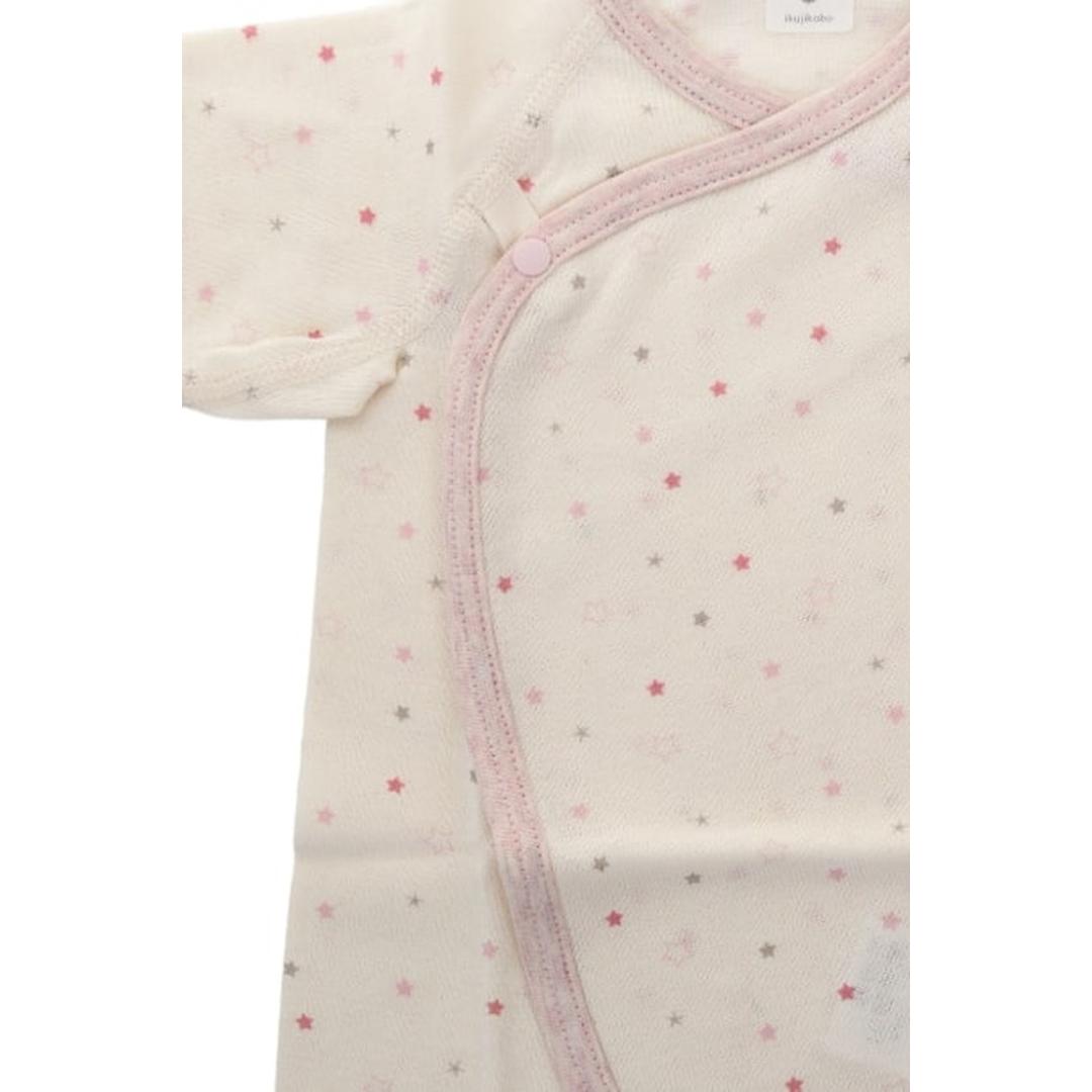 育児工房 オーガニック コンビオール ベビー 通販 日本製 コンビ肌着 肌着 綿 コットン オーガニックコンビオール ベビー服 吊天竺 つりてんじつ 快適 赤ちゃん 出産祝い プレゼント 贈り物 ギフト 着心地が良い かわいい 可愛い ベビーウェア ベビーグッズ ピンク ・