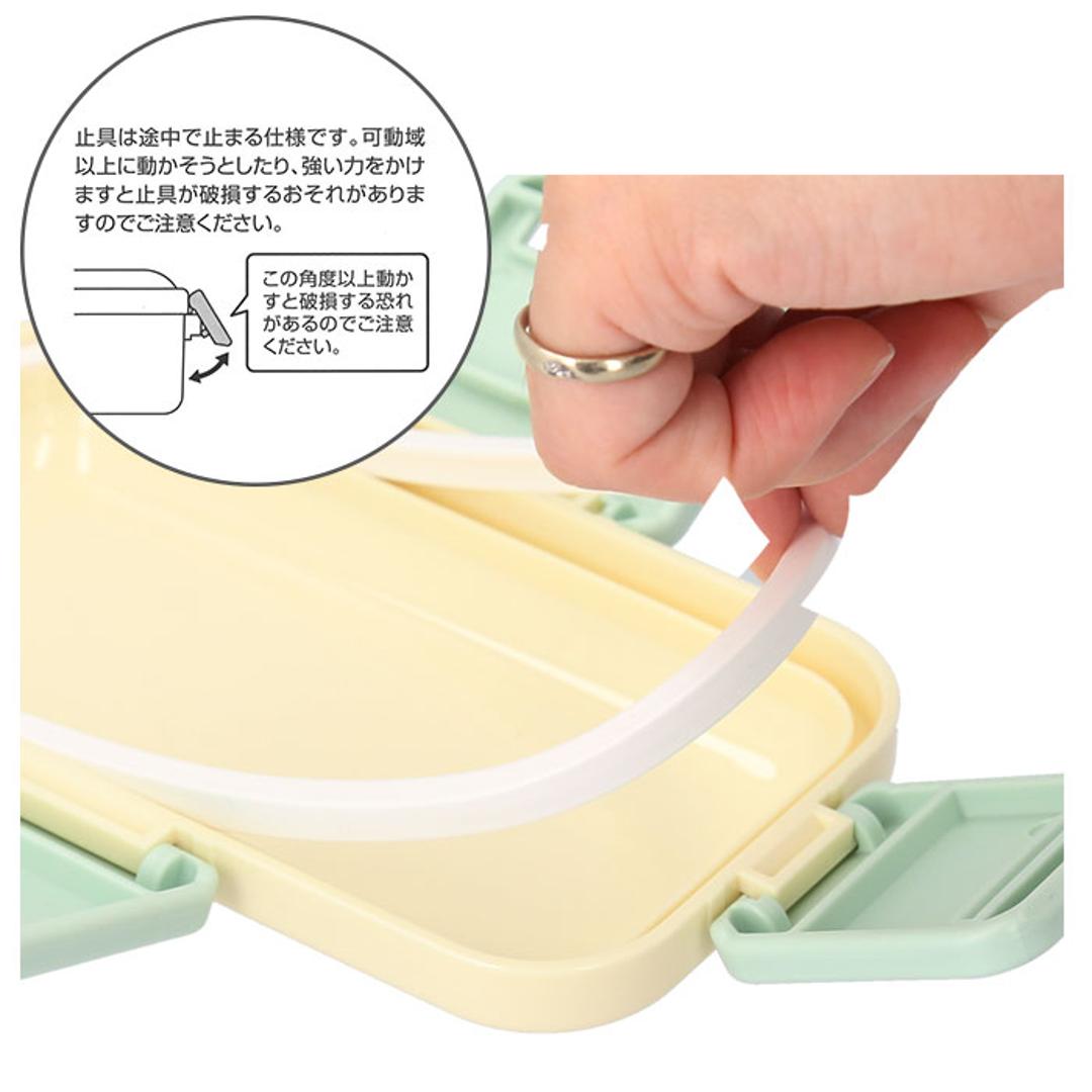 Skater スケーター 弁当箱 2段 ランチボックス キャラクター 通販 弁当 600ml ふわっと弁当箱 食洗機 電子レンジ レンジ 抗菌 仕切り スリム コンパクト 電子レンジ可 食洗機可 フタ ドーム型 くっつきにくい 汁漏れしにくい 4点ロック 収納 便利 ズートピア/ニック ・