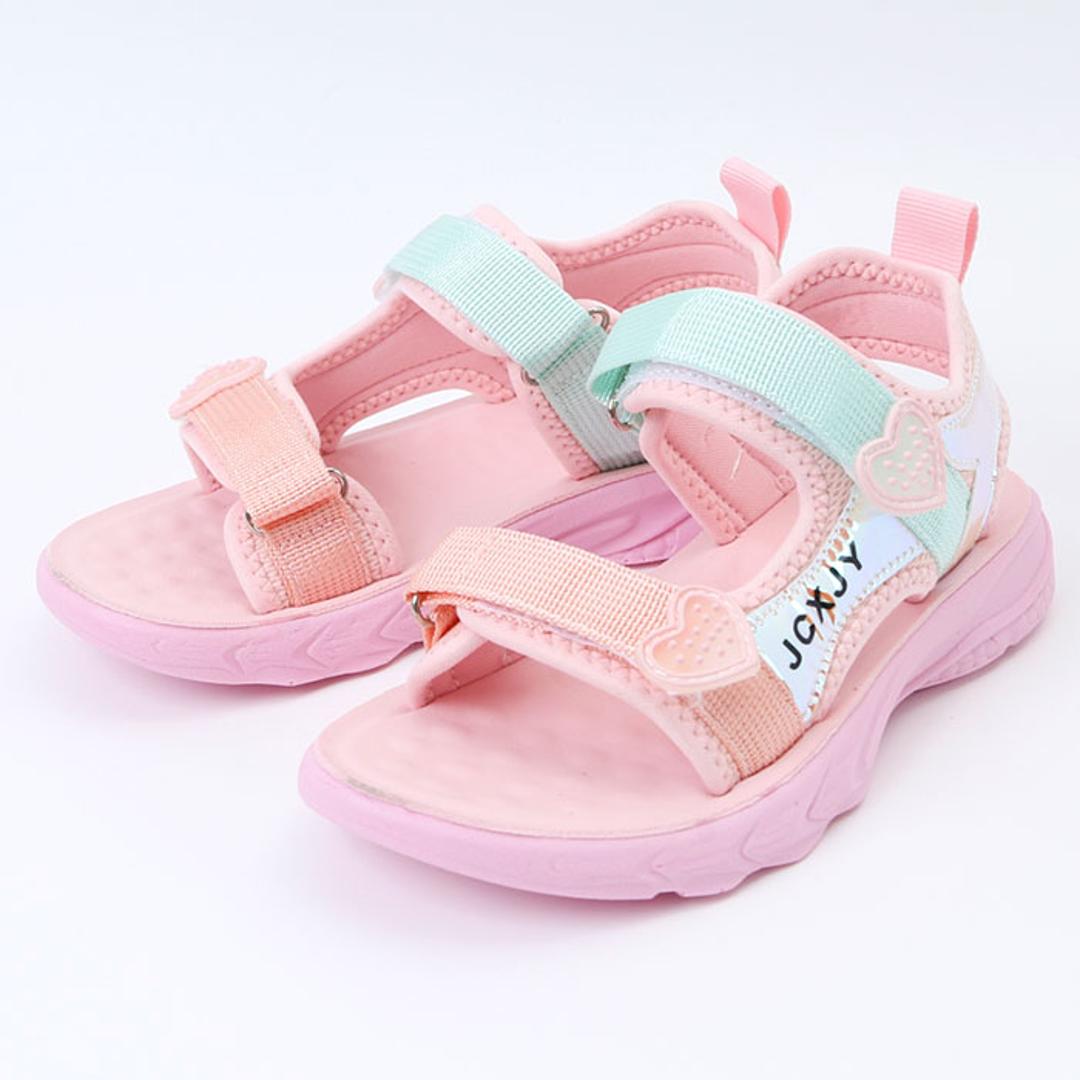 キッズ サンダル 通販 スポーツサンダル ビーチサンダル 子ども靴 前あき アクアシューズ 子供靴 ウォーターシューズ 女の子 こども用 かわいい 可愛い 軽い 歩きやすい 脱ぎ履き簡単 おしゃれ 旅行 アウトドア 通園 通学 ギフト Aタイプ 【即日発送】28(19cm)