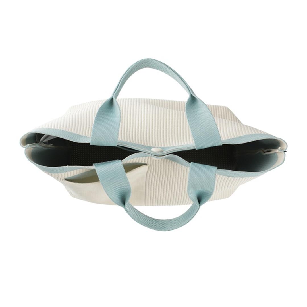 ルートート トートバッグ ROOTOTE 1035 通販 トートバック 小さめ レディース 通学 通勤 手提げバッグ 手提げ袋 手提げかばん 手提げカバン 手提げ鞄 おしゃれ シンプル 無地 配色 ニット 大人 かわいい 自立 R-full DELI デリ BLACK ・