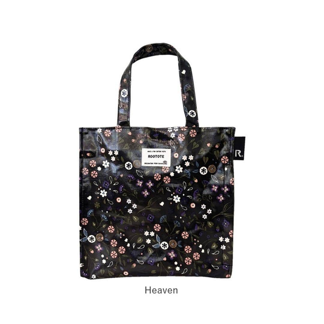 ROOTOTE ルートート トートバッグ 3601 通販 ラミネート トートバック 手提げバッグ ランチトート サブバッグ レディース 小さめ 通勤 通学 軽量 軽い 撥水 マチあり マチ広め SQUARE スクエア シンプル かわいい レディースバッグ Katakata ・