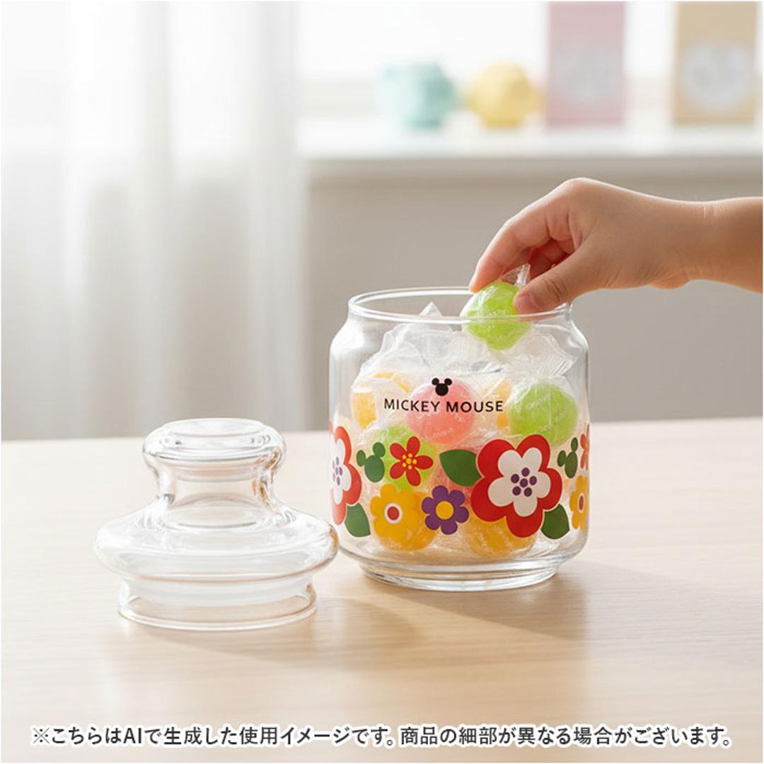 キャニスター ガラス おしゃれ 通販 ガラスキャニスター キャンディポット キャンディ ポット 小物入れ 保存容器 ガラス保存容器 ガラス容器 保存瓶 キャラクター かわいい 可愛い ガラス製 食品保存容器 調味料ケース 調味料入れ キッチン用品 カオハナハローキティ ・