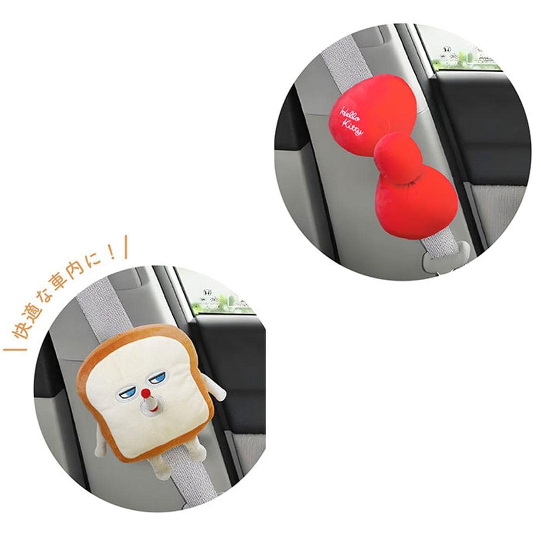 シートベルトクッション 子供 通販 シートベルトパッド シートベルトカバー 車 クッション カー用品 便利グッズ キャラクター 子ども こども 男の子 女の子 カーアクセサリー パッド パット ミニクッション おしゃれ かわいい 可愛い おでかけ オシャレ ハローキティ ・
