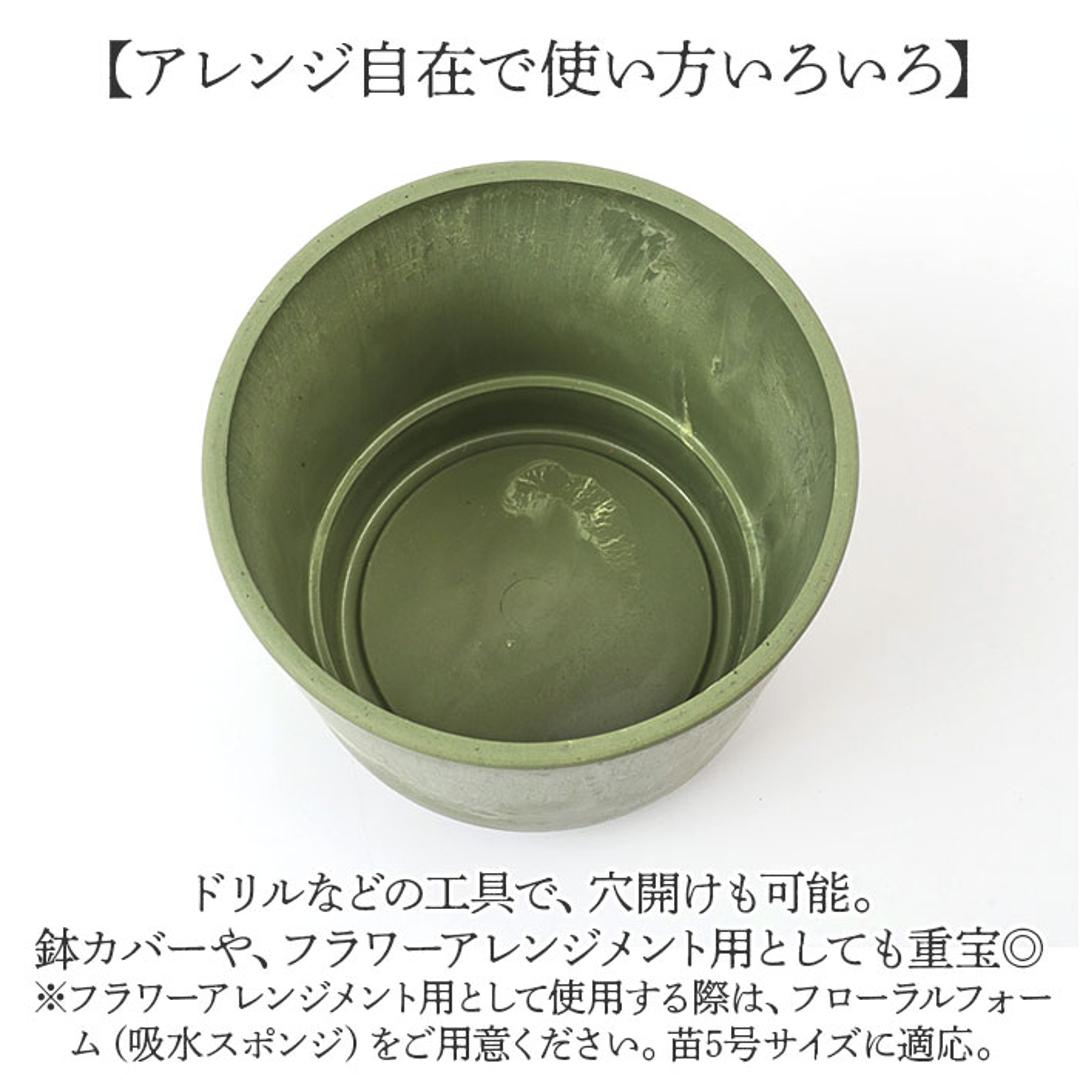 植木鉢 プラスチック 丸型 通販 SK ステップ 15.5xH15 鉢 約 5号 鉢カバー プランター プラポット プランターカバー 植木 ポット 鉢植え おしゃれ 軽量 軽い 観葉植物 フラワーアレンジメント インテリア リサイクルプラポット かわいい ミルキー ・