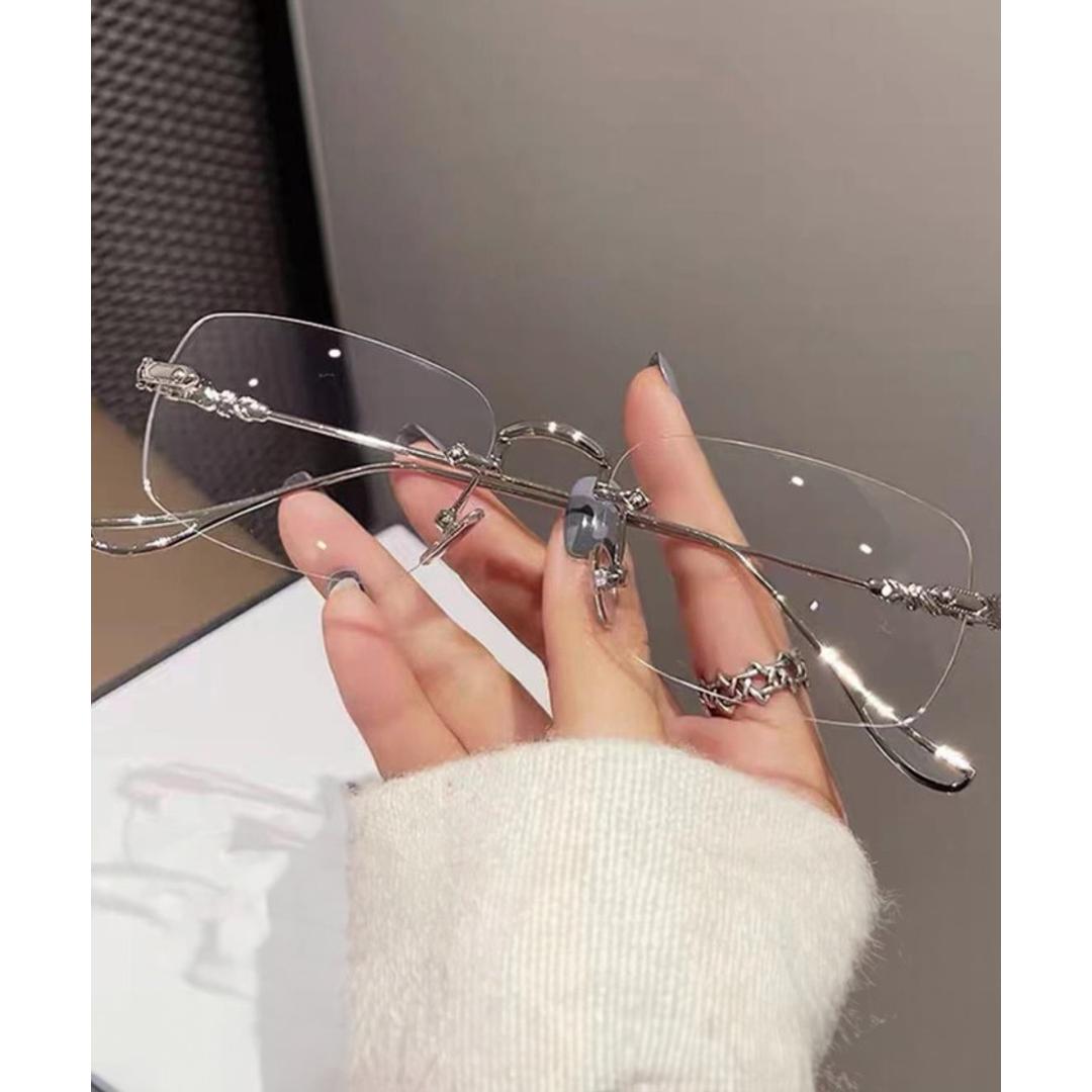 伊達メガネ レディース 通販 伊達眼鏡 伊達めがね だてめがね だてメガネ だて眼鏡 クリアメガネ ファッションメガネ 度なし メガネ 眼鏡 めがね アイウェア メンズ 女性 男性 クリアレンズ かわいい 可愛い スクエア型 オシャレ おしゃれ スタイリッシュ シルバー ・