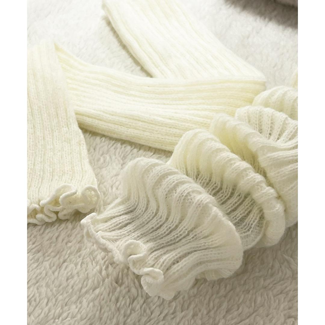 レッグウォーマー 45cm 通販 ニットレッグウォーマー レッグ ウォーマー レッグウオーマー レッグウェア 足首ウォーマー ニット diamond hearts ダイヤモンドハーツ レディース 靴下 ソックス ルーズソックス 防寒 秋冬 冷え対策 ブラック ・