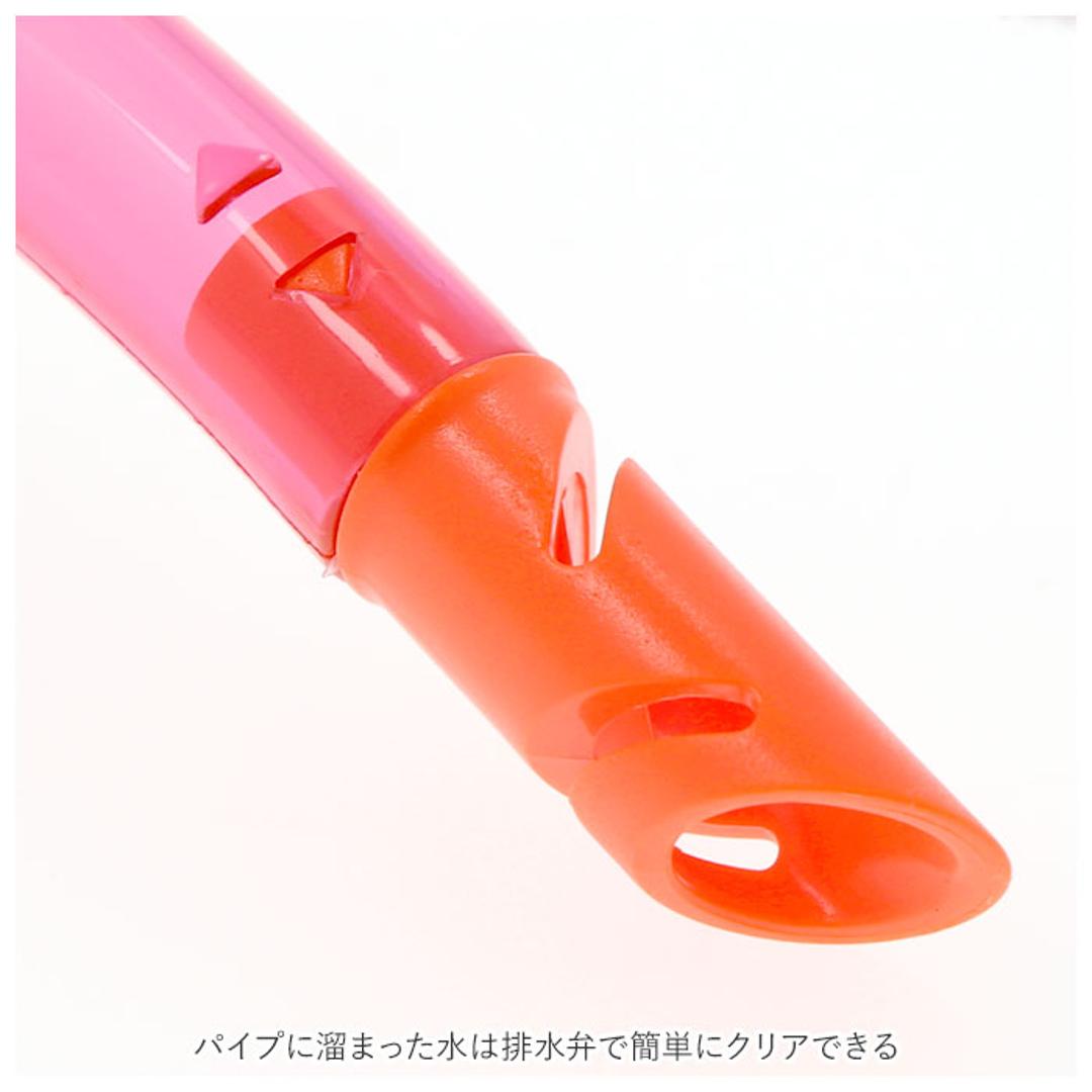 シュノーケル セット 通販 シュノーケルセット スイムセット ジュニア シュノーケル セット 子供 子ども こども キッズ マスク スノーケル 排水弁付き 水遊び YD581 ブルー ピンク ブルー ・