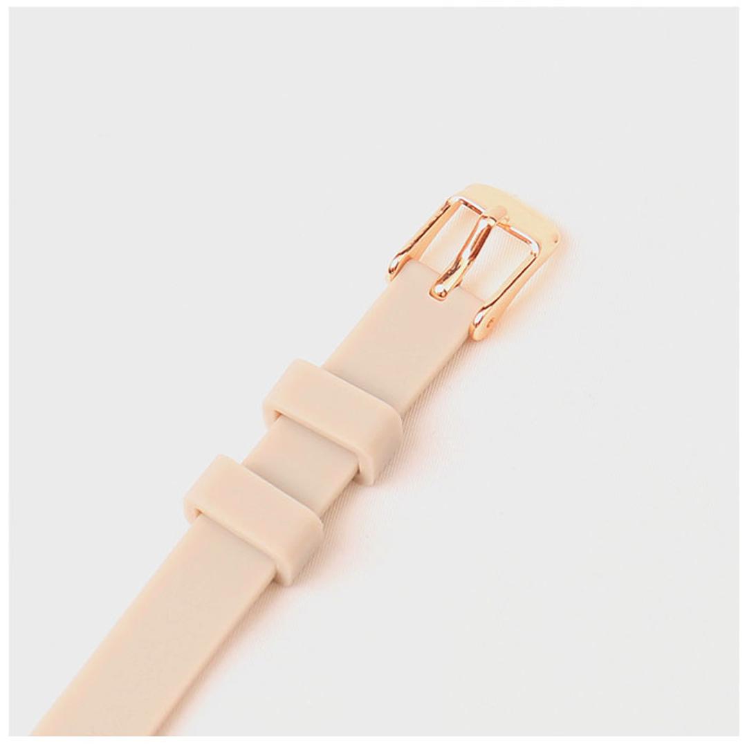 field work フィールドワーク 腕時計 レディース 通販 時計 ウォッチ アナログ時計 見やすい シリコンバンド シリコンベルト シリコン 小さめ コンパクト ケルピー 女性 アナログ シンプル 贈り物 ギフト かわいい おしゃれ アイボリー ・