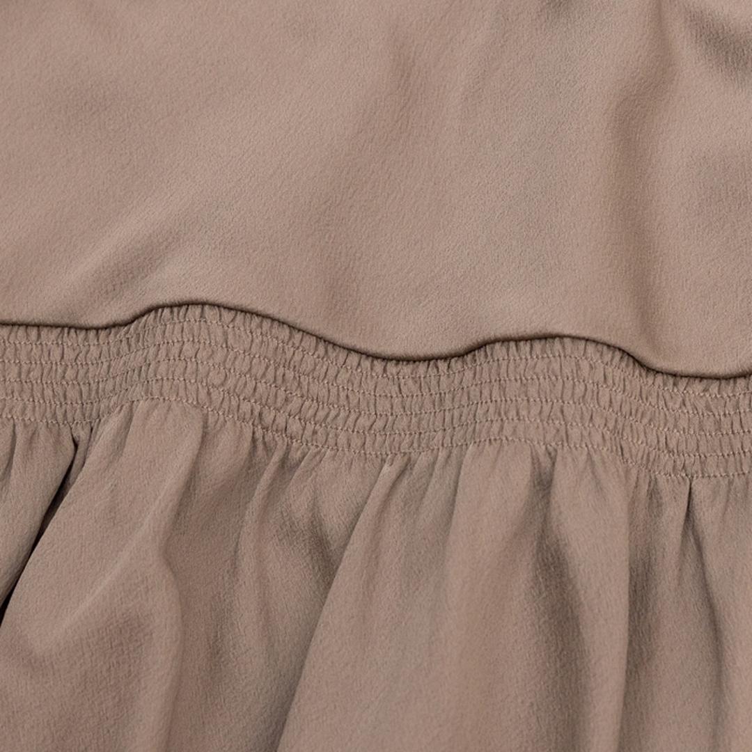 MIND レザーライクサテンギャザースカート 通販 スカート ギャザースカート ひざ丈スカート レディース ギャザー ひざ丈 膝丈 ひざ下 アシンメトリー サテンスカート 光沢 おしゃれ ブランド マインド 123S004 ボトムス レディースファッション black ・