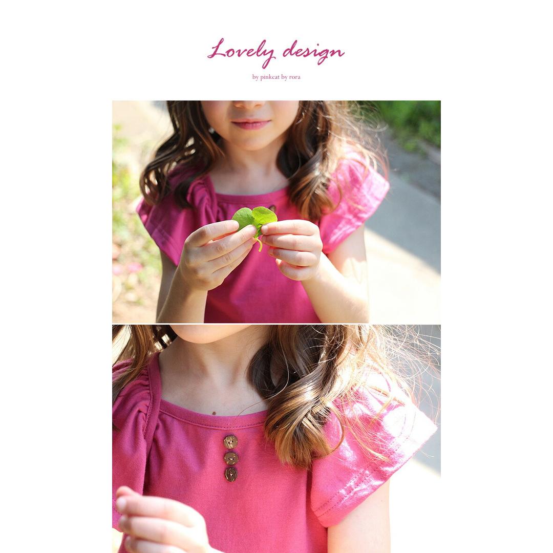 Rora キッズ Tシャツ 半袖 女の子 通販 ローラ カットソー 半袖Tシャツ 夏服 半袖トップス トップス バックリボン 袖フリル 可愛い おしゃれ かわいい オシャレ こども 女子 通園 通学 子供服 こども服 子ども服 キッズファッション ナチュラルマスタード 140cm
