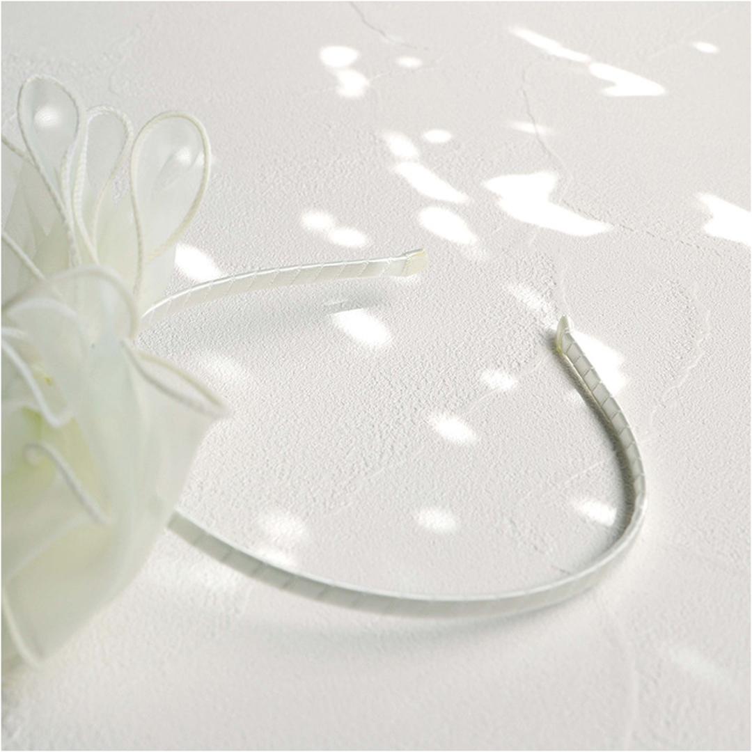 RORA カチューシャ 細め 通販 ローラ グレース ヘッドドレス ヘアアクセサリー 髪飾り キッズ 子供 子ども こども 女の子 女子 リボン シフォン フォーマル おしゃれ かわいい 入園式 卒園式 入学式 卒業式 発表会 結婚式 キッズファッション アイボリー ・