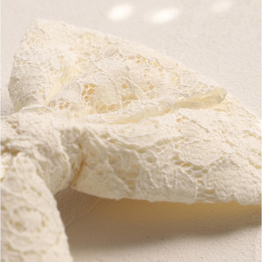 RORA ヘアクリップ 通販 ローラ エリザ バレッタ ヘアアクセサリー 髪飾り キッズ 子供 子ども こども リボン レース 大きめ しっかり かわいい おしゃれ 女の子 女子 入園式 卒園式 入学式 卒業式 フォーマル 発表会 結婚式 キッズファッション キナリ ・