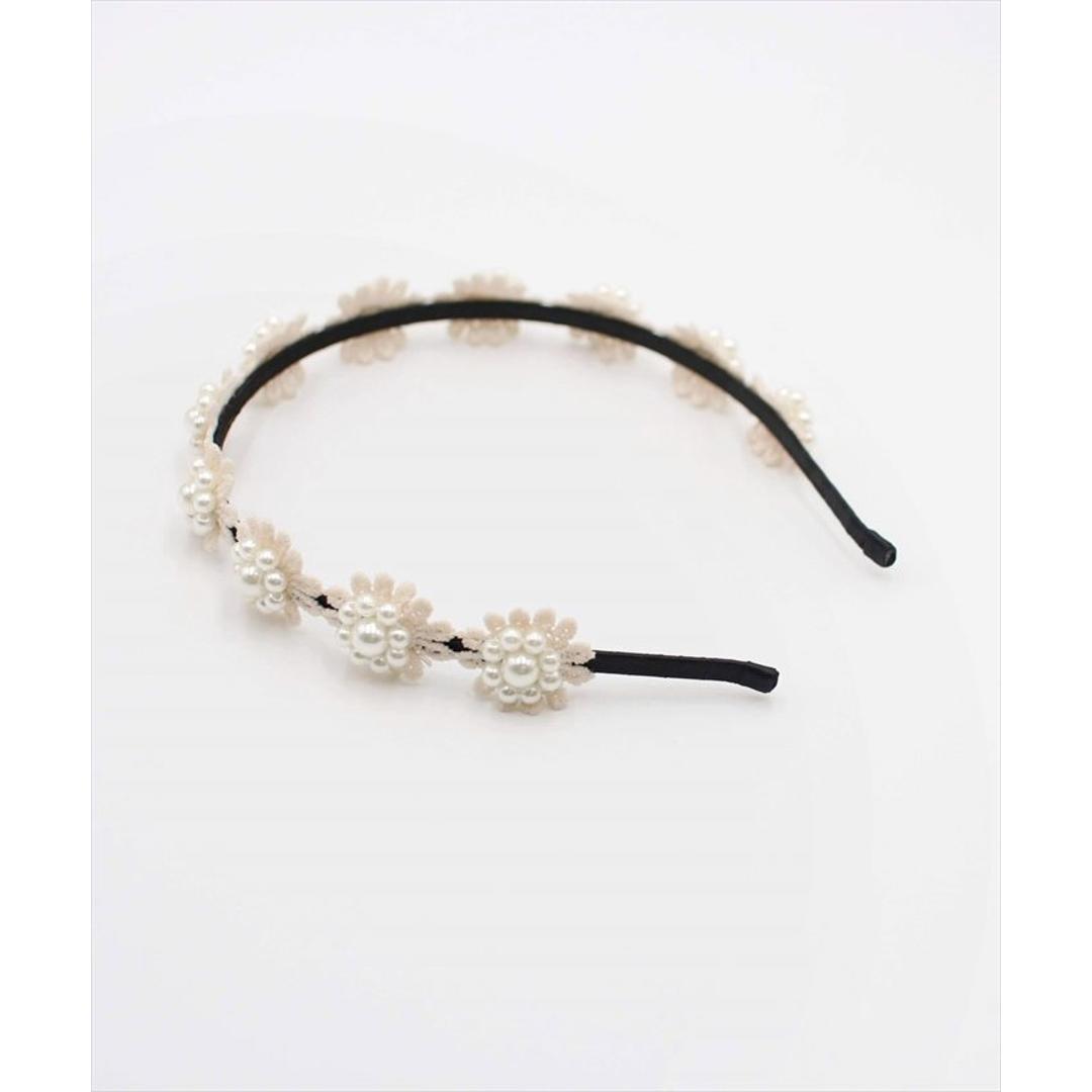 Rora カチューシャ 通販 レース パール 48222102 髪飾り ヘッドドレス 子供 女の子 フォーマル 可愛い おしゃれ 発表会 入園式 卒園式 入学式 子ども用アクセサリー ヘアアレンジ ヘアーアクセサリー ヘアアクセサリー キッズファッション ベージュ フリー