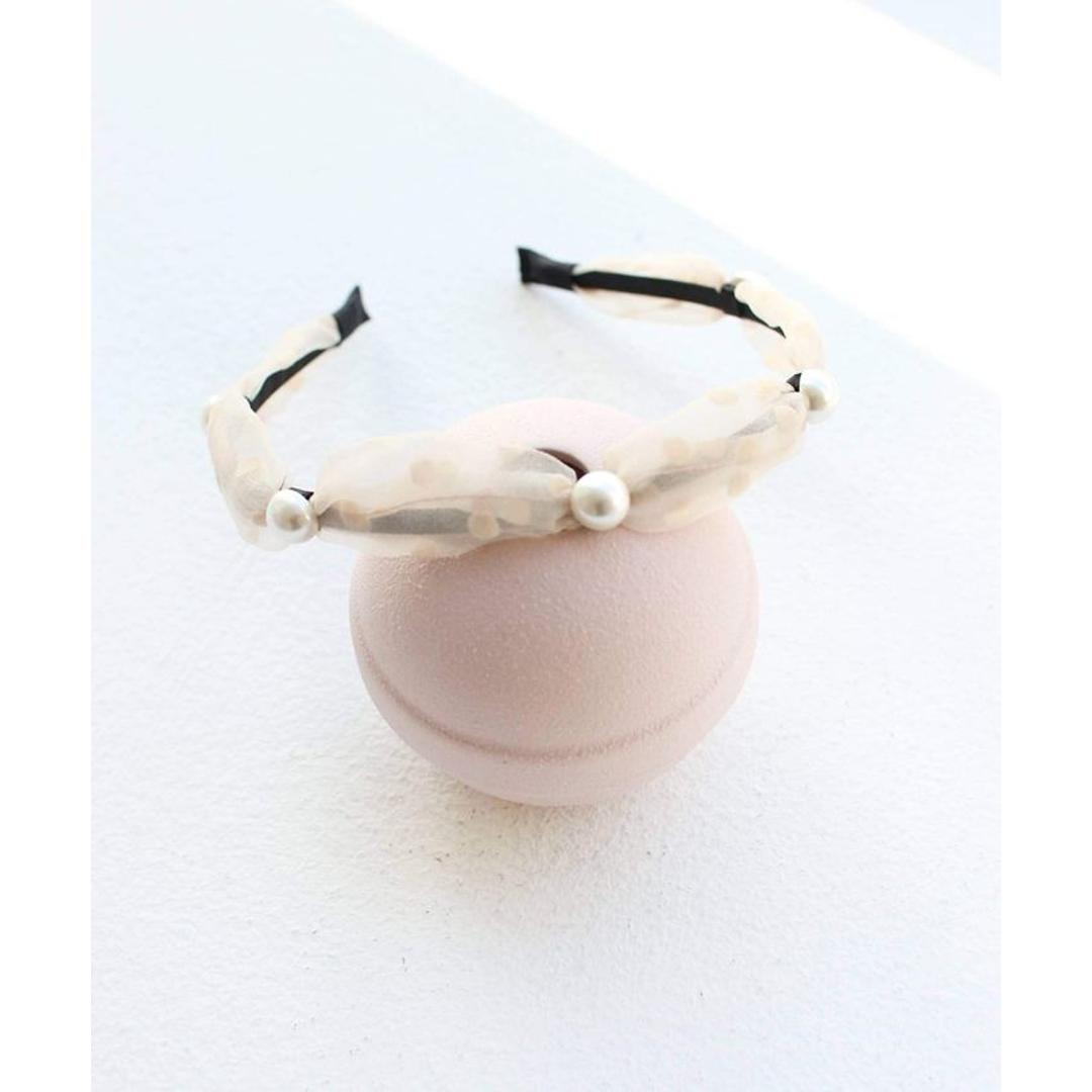 リボン カチューシャ キッズ パール 通販 ヘッドドレス 髪飾り 女の子 子供 子ども こども セレモニー 卒園式 入学式 卒業式 結婚式 ピアノ発表会 フォーマル かわいい おしゃれ 水玉 ドット ヘアーアクセサリー ヘアアクセサリー キッズファッション ベージュ フリー