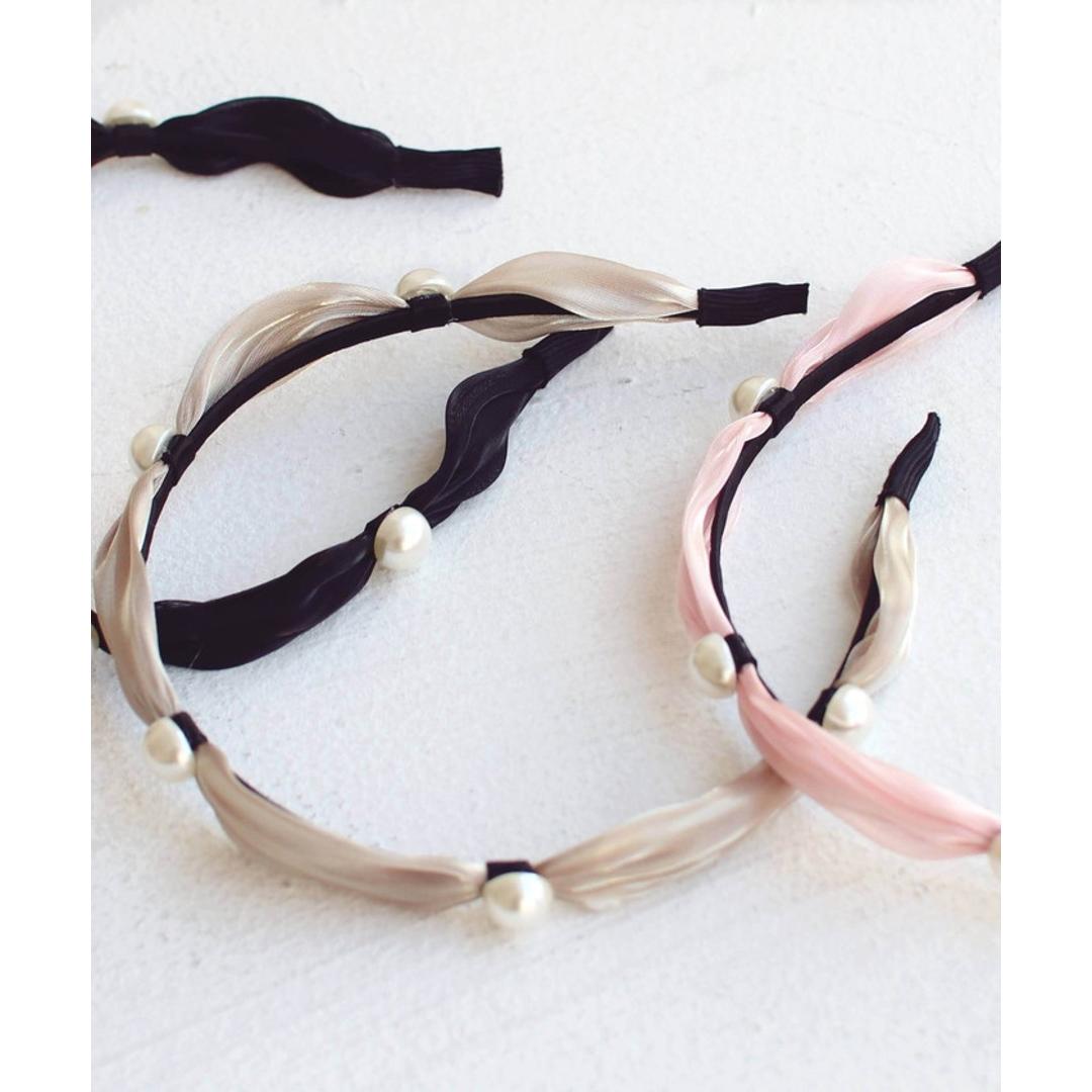 Rora カチューシャ 通販 パール リボン 48522102 髪飾り ヘッドドレス 子供 女の子 フォーマル 可愛い おしゃれ 発表会 入園式 卒園式 入学式 子ども用アクセサリー ヘアアレンジ ヘアーアクセサリー ヘアアクセサリー キッズファッション アトリエゴールド フリー