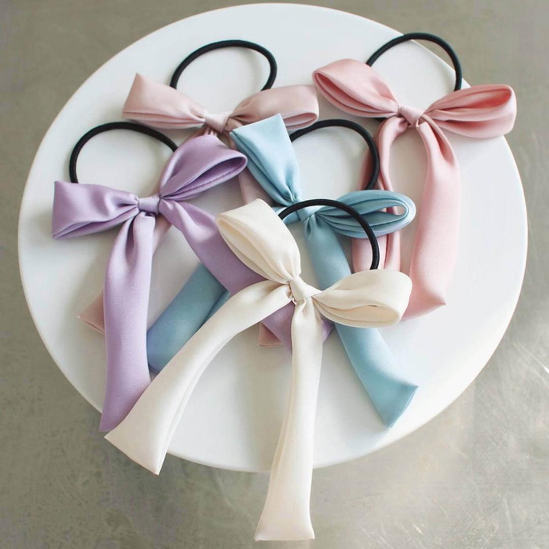 Rora キッズ ヘアゴム リボン 通販 パステルカラー 58292201 ちゅきちゅきリボンヘアゴム 小さめ 女の子 大人っぽい 卒園式 入学式 結婚式 発表会 おしゃれ 可愛い オシャレ かわいい ヘアアレンジ ヘアーアクセサリー ヘアアクセサリー キッズファッション ベビーピンク フリー
