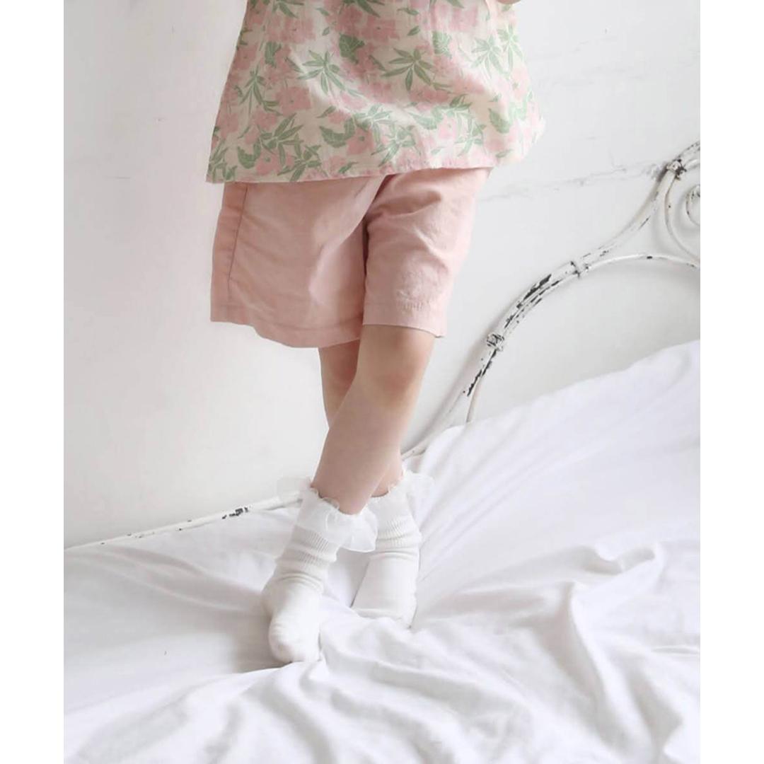 Rora 靴下 キッズ 女の子 ショート 通販 クルーソックス 66032301 ソックス ゆいアンクルソックス フォーマル 入園式 卒園式 入学式 卒業式 可愛い オシャレ かわいい おしゃれ レッグウェア ファッション小物 子ども服 子供服 キッズファッション ベージュ 16-18cm