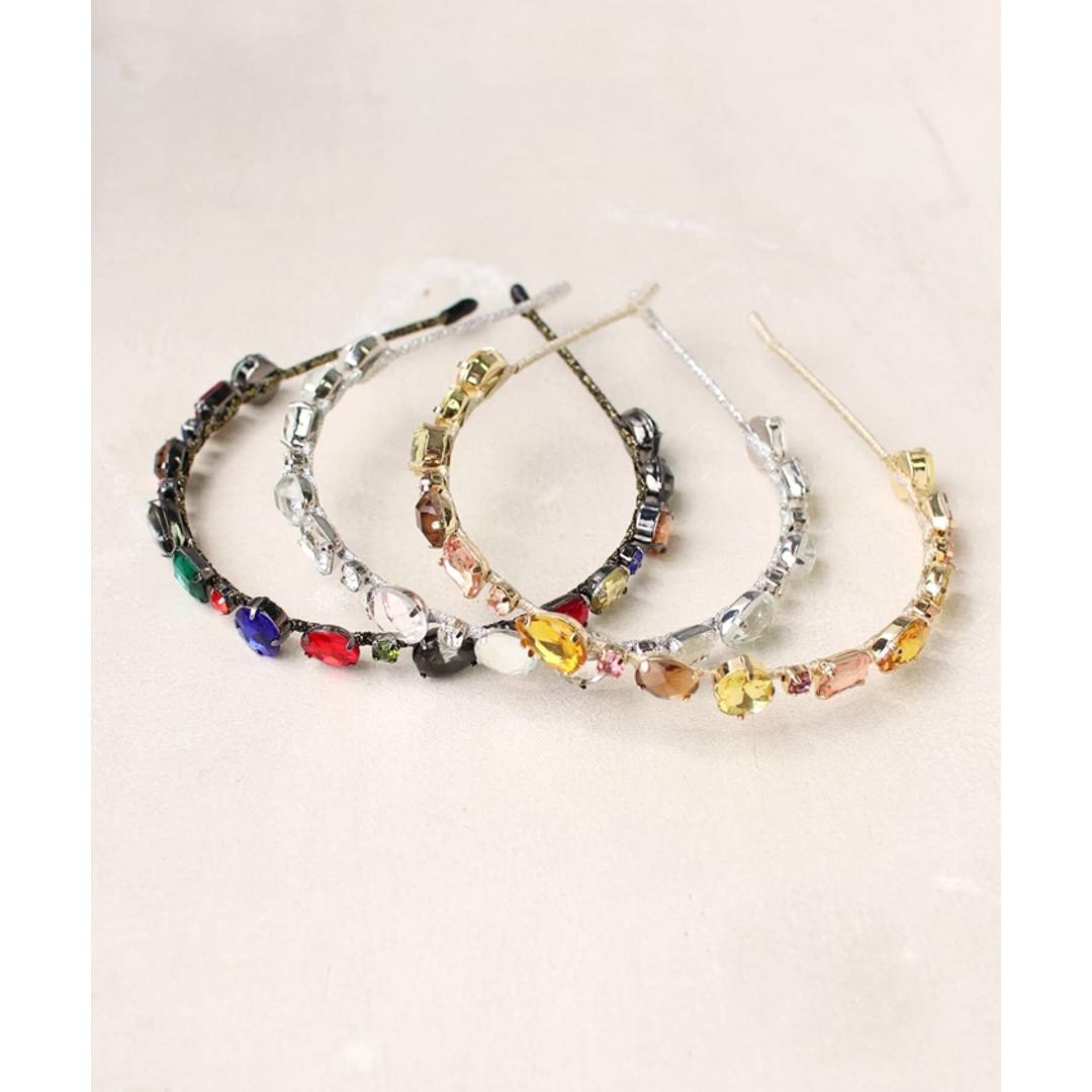 Rora カチューシャ 通販 キラキラ ビジュー 68172302 髪飾り ヘッドドレス 子供 女の子 フォーマル 可愛い おしゃれ 発表会 入園式 卒園式 入学式 子ども用アクセサリー ヘアアレンジ ヘアーアクセサリー ヘアアクセサリー キッズファッション クリア フリー