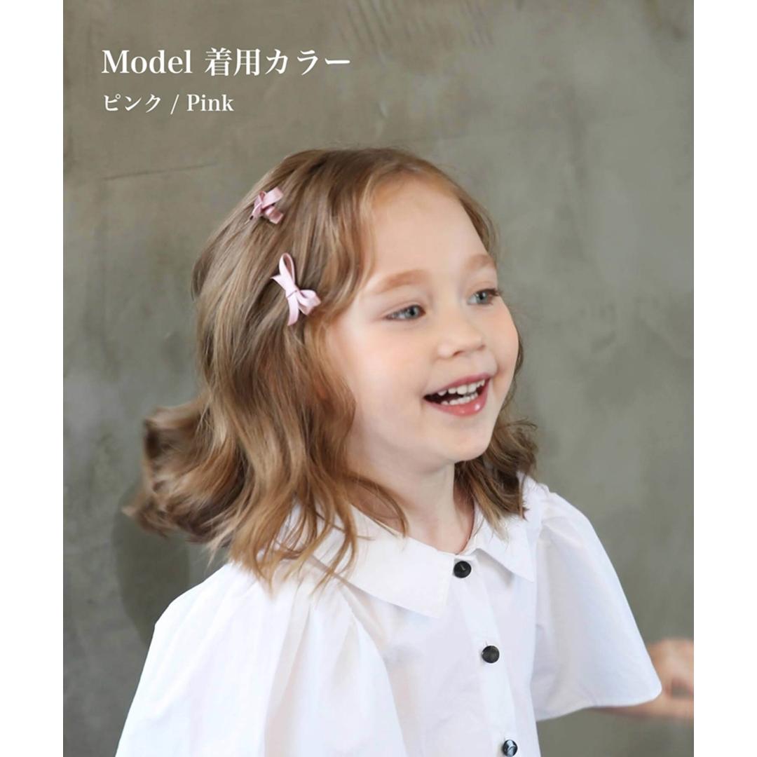 Rora ヘアクリップ キッズ 3個セット 通販 ヘア クリップ 68232302 ランランリボンヘアピン リボン 子供 女の子 大人っぽい 卒園式 入学式 結婚式 発表会 おしゃれ 可愛い オシャレ ヘアアレンジ ヘアーアクセサリー ヘアアクセサリー キッズファッション ブラック フリー