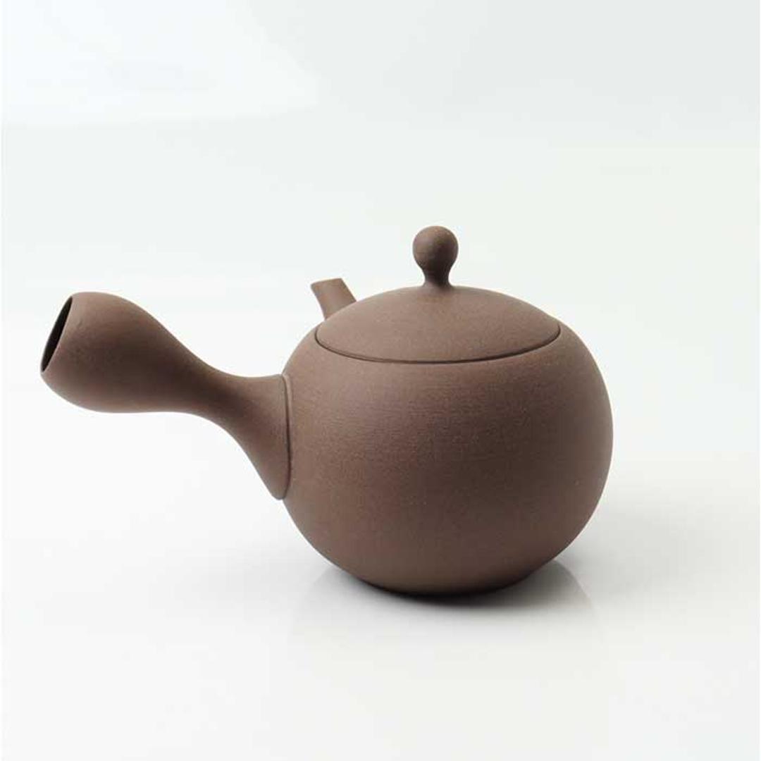 急須 丸型 ロクサン 丸型急須 通販 おしゃれ ティーポット 日本製 取っ手 お茶 かわいい ギフト きゅうす シンプル 茶器 ポット 贈り物 常滑焼 来客用 和モダン 和食器 オシャレ 台所用品 ティータイム ティーウェア WH ・