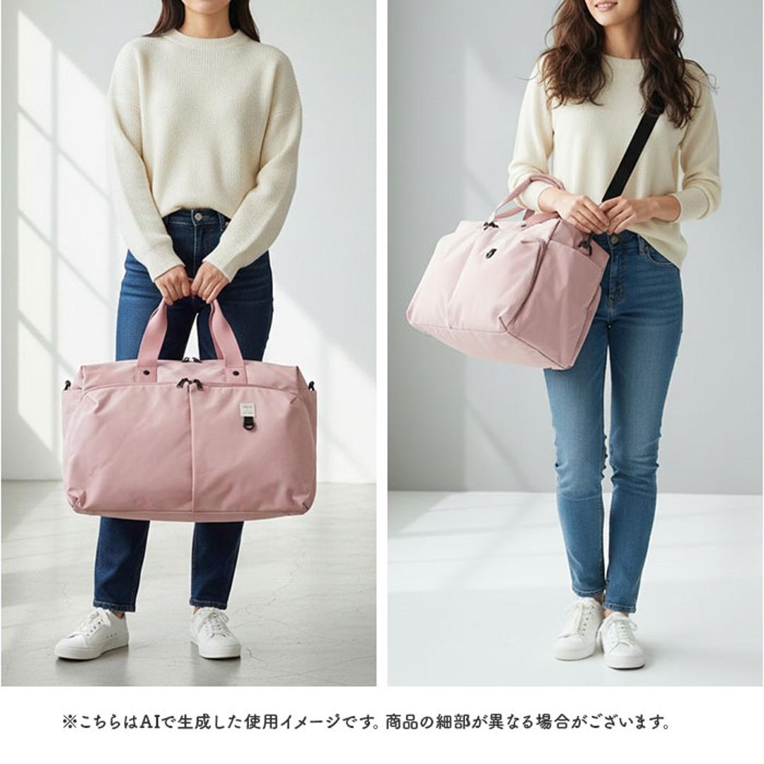 アネロ ボストンバッグ anello AGB5002 通販 ボストンバック 旅行バッグ ショルダーバッグ 修学旅行 斜めがけバッグ 肩掛け レディース メンズ 大容量 軽量 軽い 撥水 ポケット 多い キャリーオン NEW STANDARD レディースバッグ BK.ブラック ・