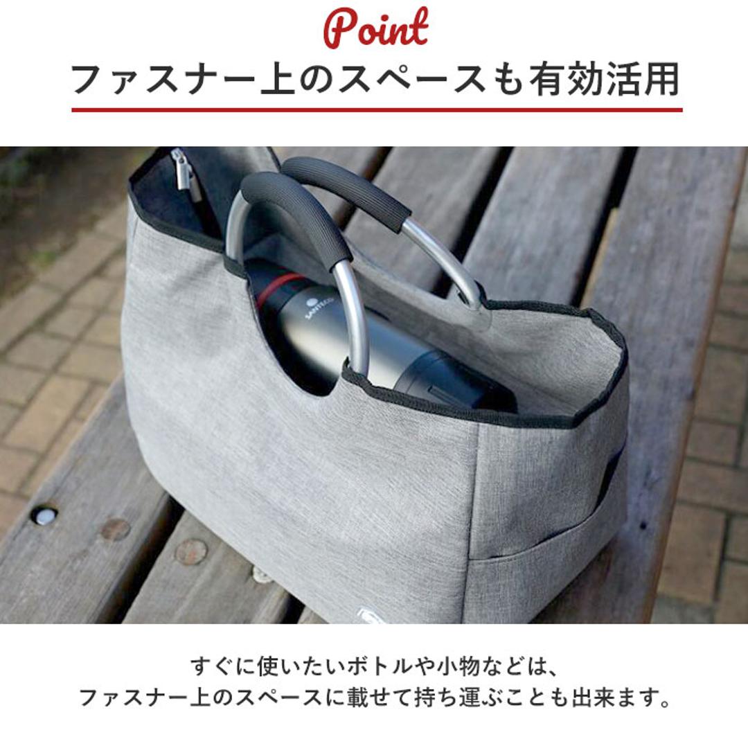 保冷バッグ トート 通販 エコバッグ レジカゴ 保冷トートバッグ 保冷バック 保冷 保温 トートバッグ 大容量 大型 買い物 軽量 軽い 自立 ショッピングバッグ レジャー アウトドア お弁当 BOCCA ボッカ CBジャパン アッシュグレー ・