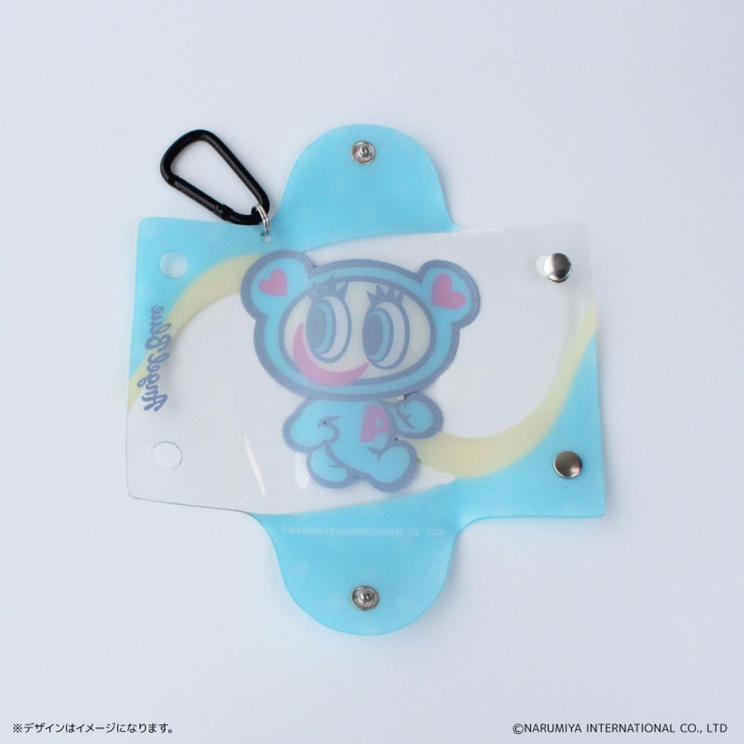 ナルミヤキャラクターズ グッズ 通販 エンジェルブルー ナルミヤ NARUMIYA ポーチ クリアポーチ カラビナ クリアマルチケース クリアケース 化粧ポーチ 女の子 小学生 女子 中学生 ブランド キャラクター かわいい 可愛い おしゃれ オシャレ ナカムラくんアップ ・