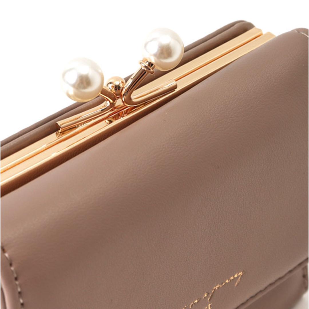 がま口財布 通販 JOUET ジョエット 財布 さいふ 合成皮革 ミニ財布 小銭入れ カード入れ コンパクト 小さい財布 ミニウォレット 女性 レディース おしゃれ かわいい シンプル お札入れ 折りたたみ財布 ギフト 贈り物 リボンブラック ・