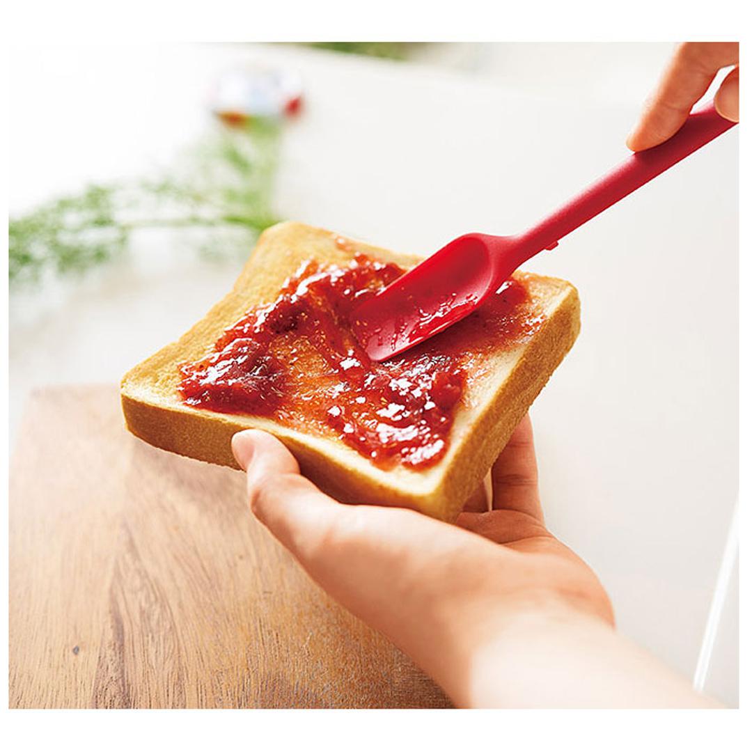 シリコンスプーン 料理 通販 これは便利 ラクラク調理スプーンセット クッキングスプーン フライ返し 調理スプーン スプーン 大 ビッグスプーン 取り分けスプーン サービングスプーン お玉 おたま さじ 匙 キッチンツール 調理器具 キッチン用品 台所用品 レッド ・