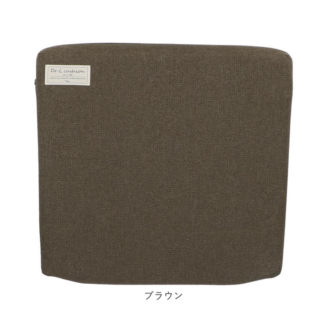 ドクターエルクッション 通販 マルチレスト 傾斜 6° 背もたれ リラックス 腰 姿勢 座布団 クッション チェアパッド オフィス ドライブ ソファ 椅子 車いす デスクワーク 硬め 前傾 6度 ブラック ・